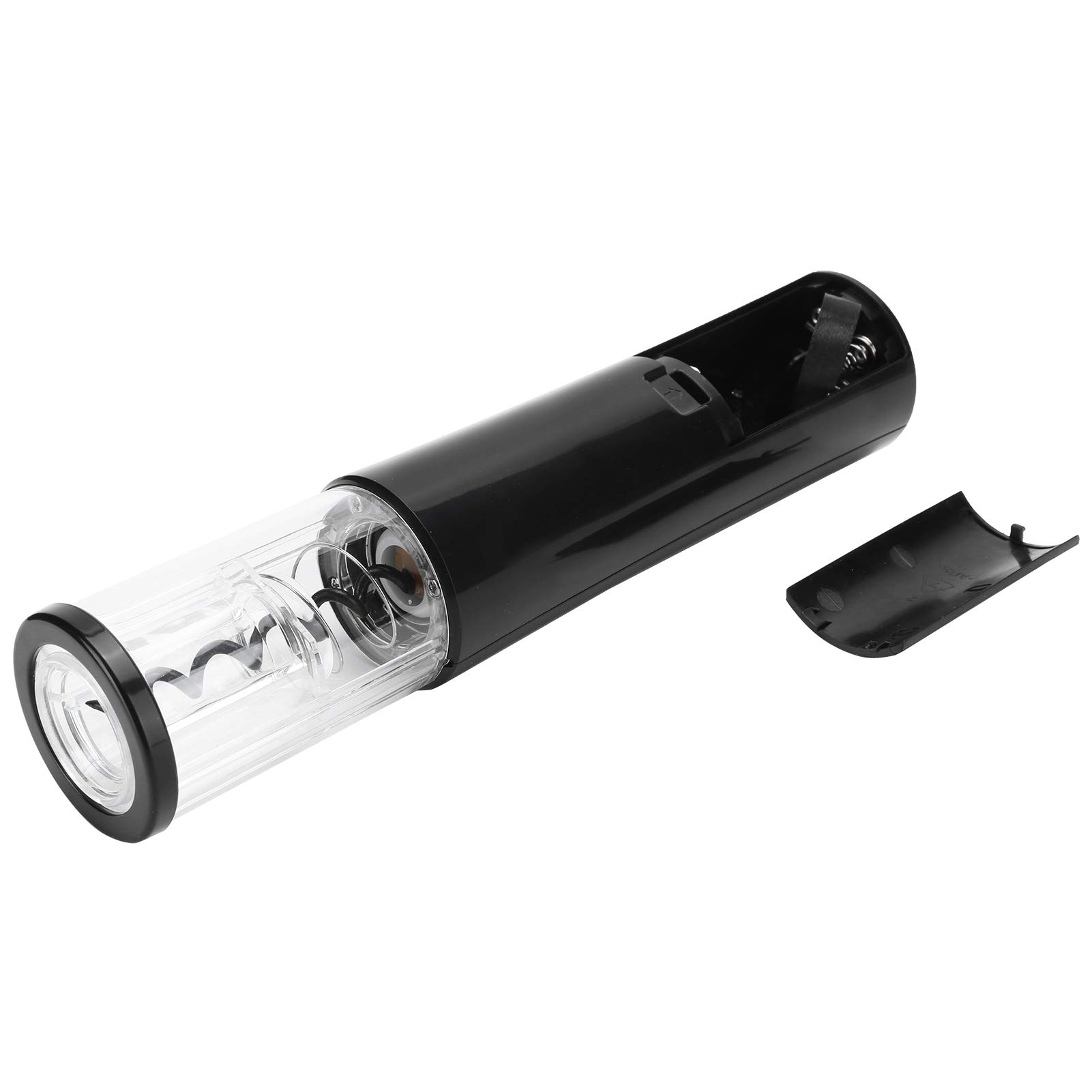 Automatic Electric Wine Bottle Opener with Removable Foil Cutter - Black | Cordless Rechargeable Corkscrew for Easy Wine Opening | Perfect for Home, Parties, and Restaurants