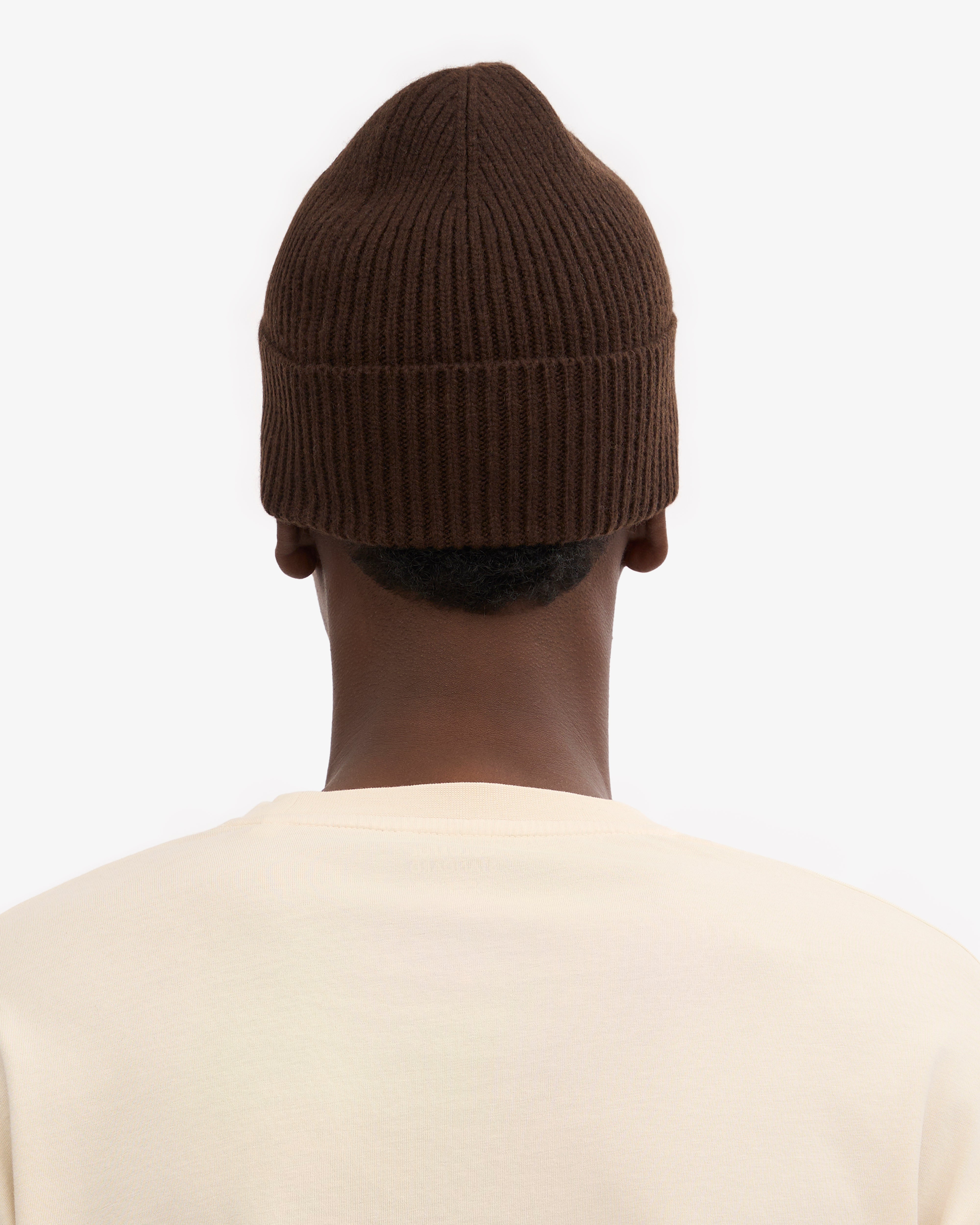 Premium Merino Wool Beanie for Men & Women - Soft Warm Winter Hat in Coffee Brown - Perfect for Skiing, Hiking & Outdoor Activities