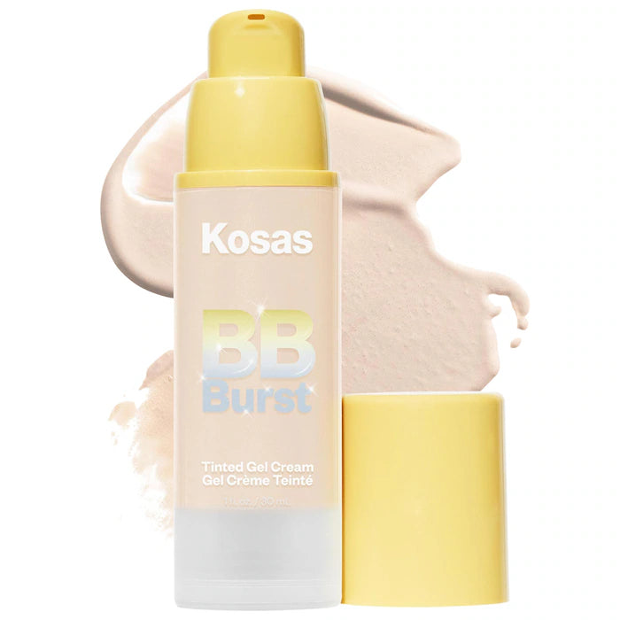 Kosas BB Burst™ Hydrating Tinted BB Cream with Copper Peptides - Lightweight, Buildable Coverage for Daily Wear & Flawless Skin | Perfect for Work, Date Night & Travel