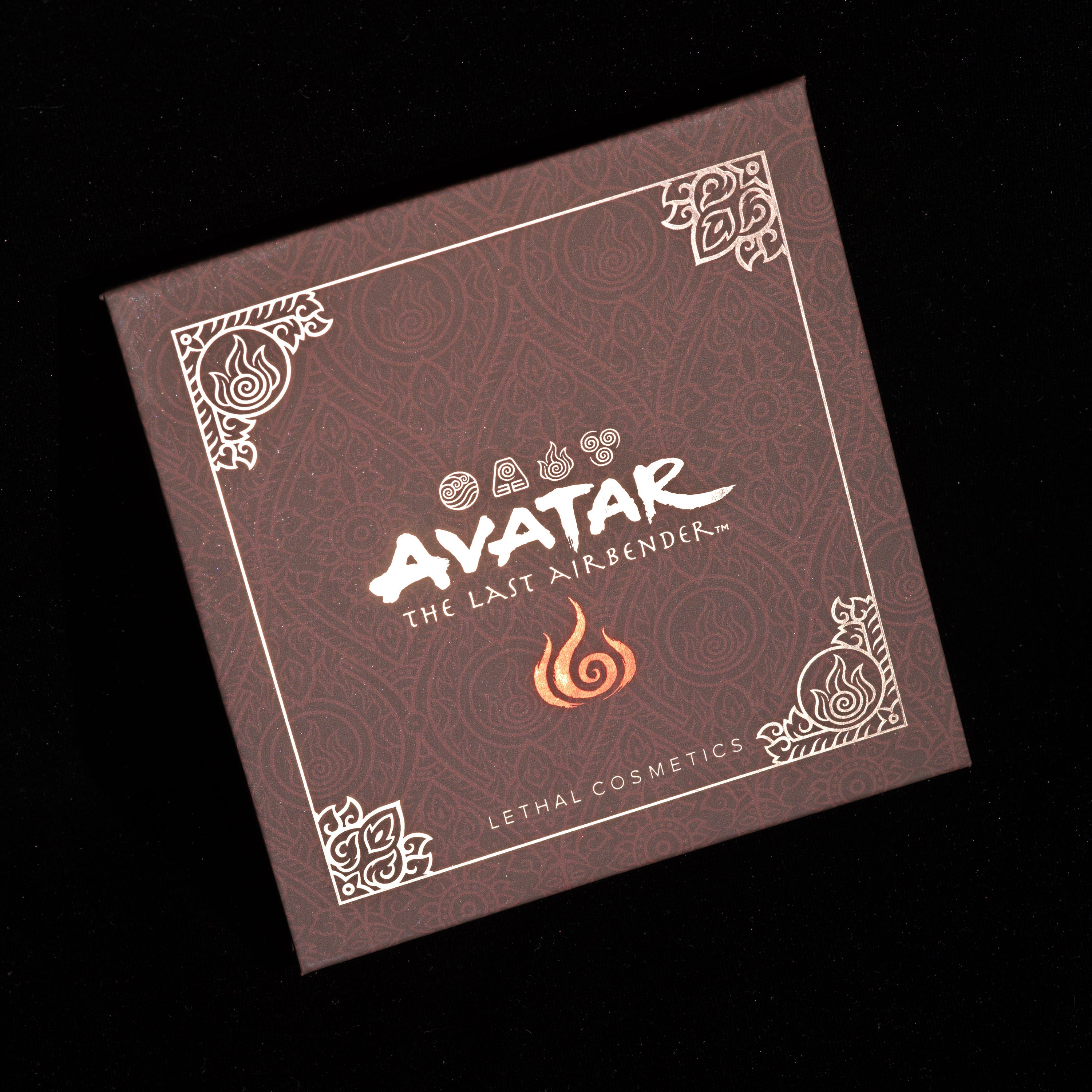 Avatar The Last Airbender Fire Nation Eyeshadow Palette - 12 Highly Pigmented Shades for Dramatic & Everyday Makeup Looks | Perfect for Cosplay, Halloween & Themed Parties