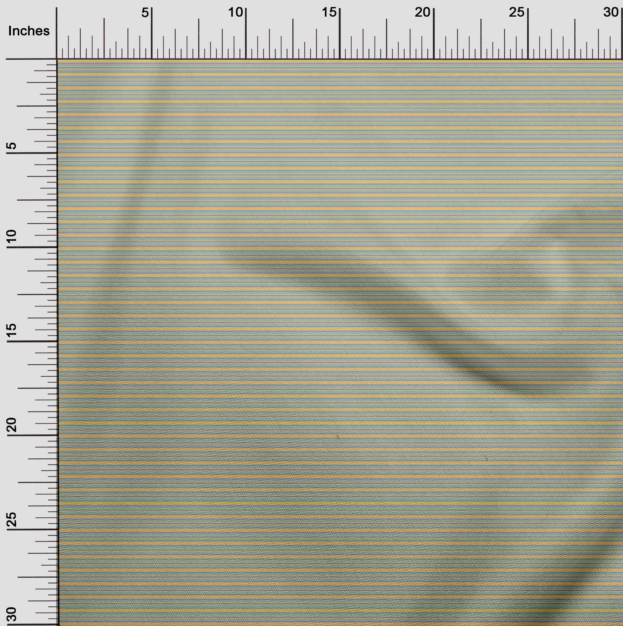 oneOone Georgette Viscose Fabric - 42 Inch Wide Shadow Stripe Print Fabric by the Yard | Perfect for Dresses, Scarves & Home Decor