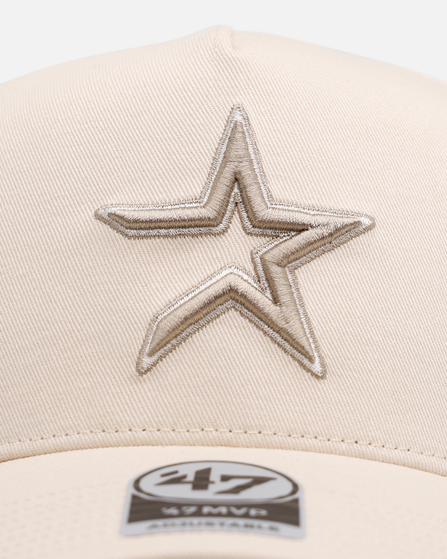 47 Brand Houston Astros 'Caramel Swirl' MVP Snapback Hat - Adjustable Baseball Cap for Men & Women - Perfect for Baseball Games, Outdoor Sports & Casual Wear