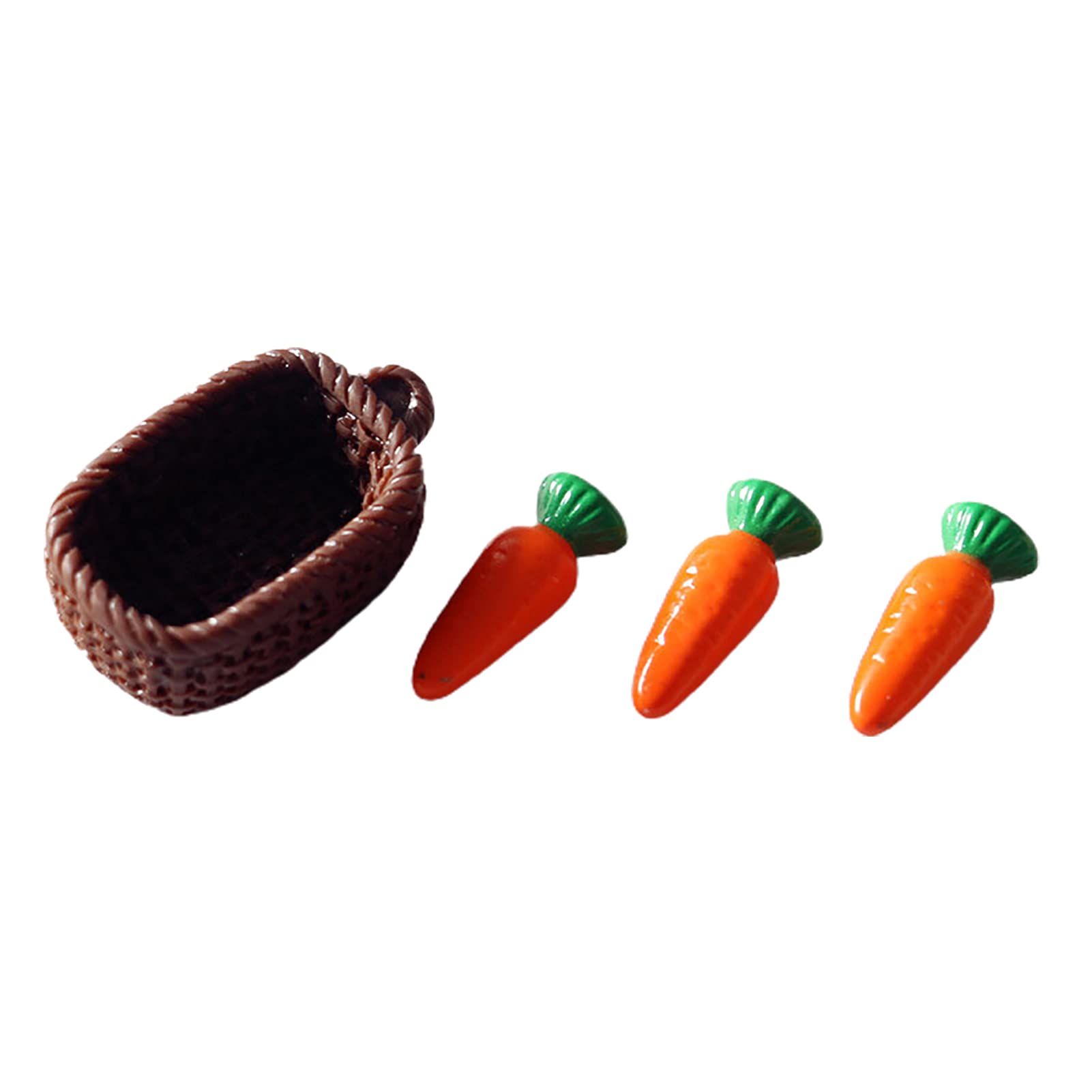 SONGBIRDTH Miniature Dollhouse Vegetables - Highly Realistic DIY Kitchen Decor Accessories for Dollhouse Scenes, Mini Veggie Props for Doll Kitchens & Play Sets