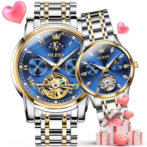 6617+6608: Two tone band & blue dial