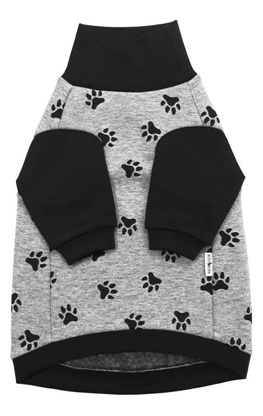 HappyPaws Winter Sweater for Sphynx Cats - Soft & Warm Hairless Cat Clothes Size L - Cozy Outfit for Indoor & Outdoor Winter Adventures