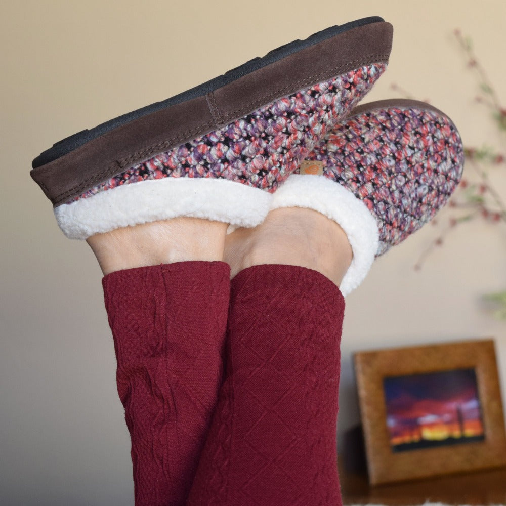 Women's Cloud Cushion® Comfort Jam Mule Slippers - Indoor/Outdoor House Shoes for Relaxing at Home, Lounging & Quick Errands