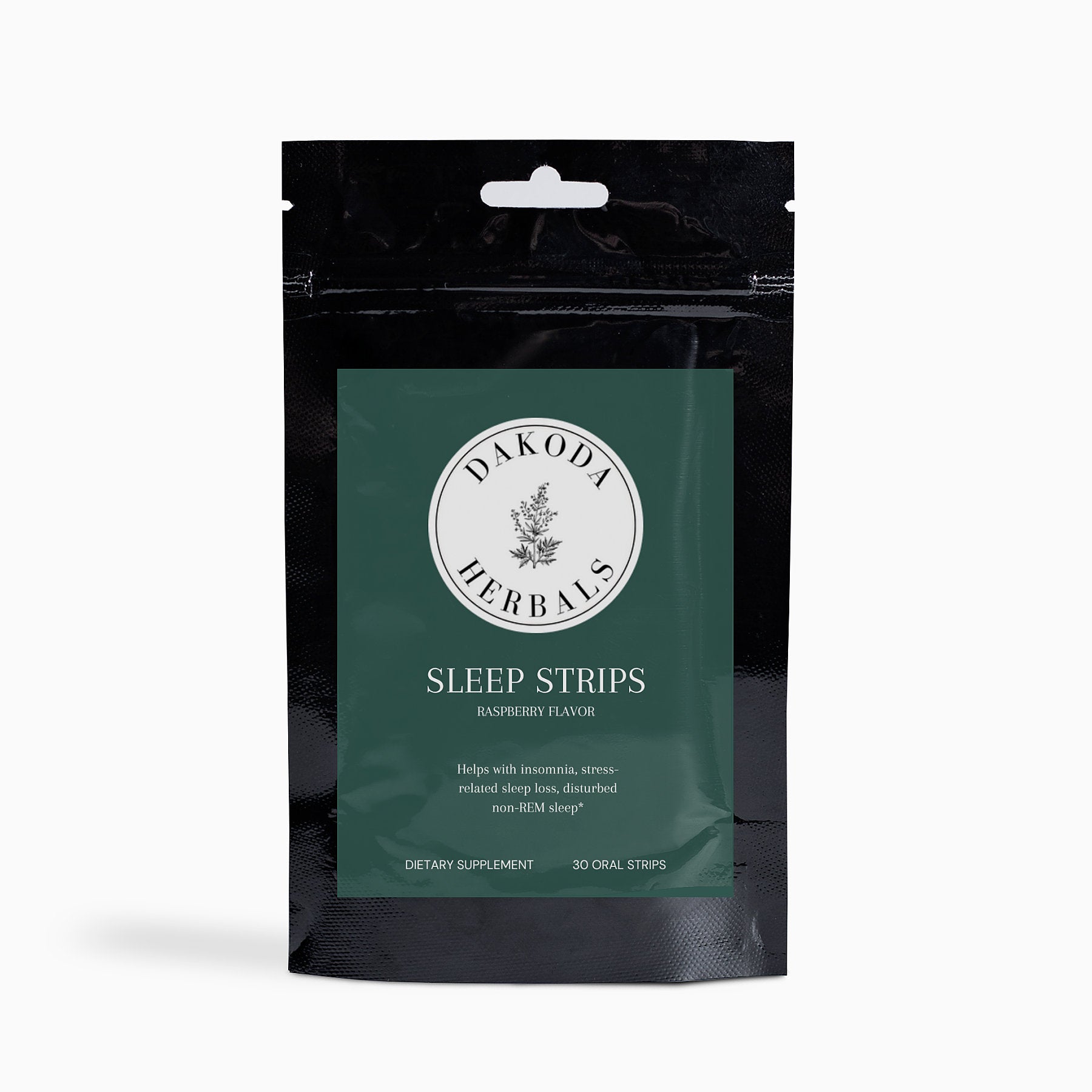 Sleep Strips - Raspberry Flavor Snoring Relief Strips for Better Sleep | Nasal Strips for Nighttime Snoring & Sleep Apnea Support
