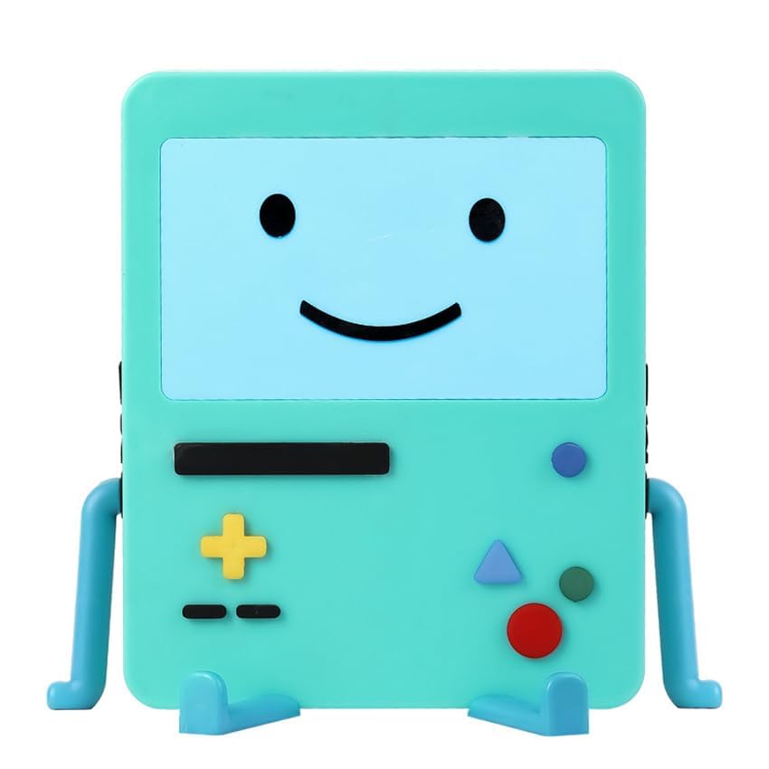 IRISFLY Nintendo Switch Stand Dock - Portable Playstand Holder for Switch OLED & Regular Models | Cute Gaming Accessories Case Decor (Smile Blue) | Perfect for Travel, Bedroom Gaming & Display