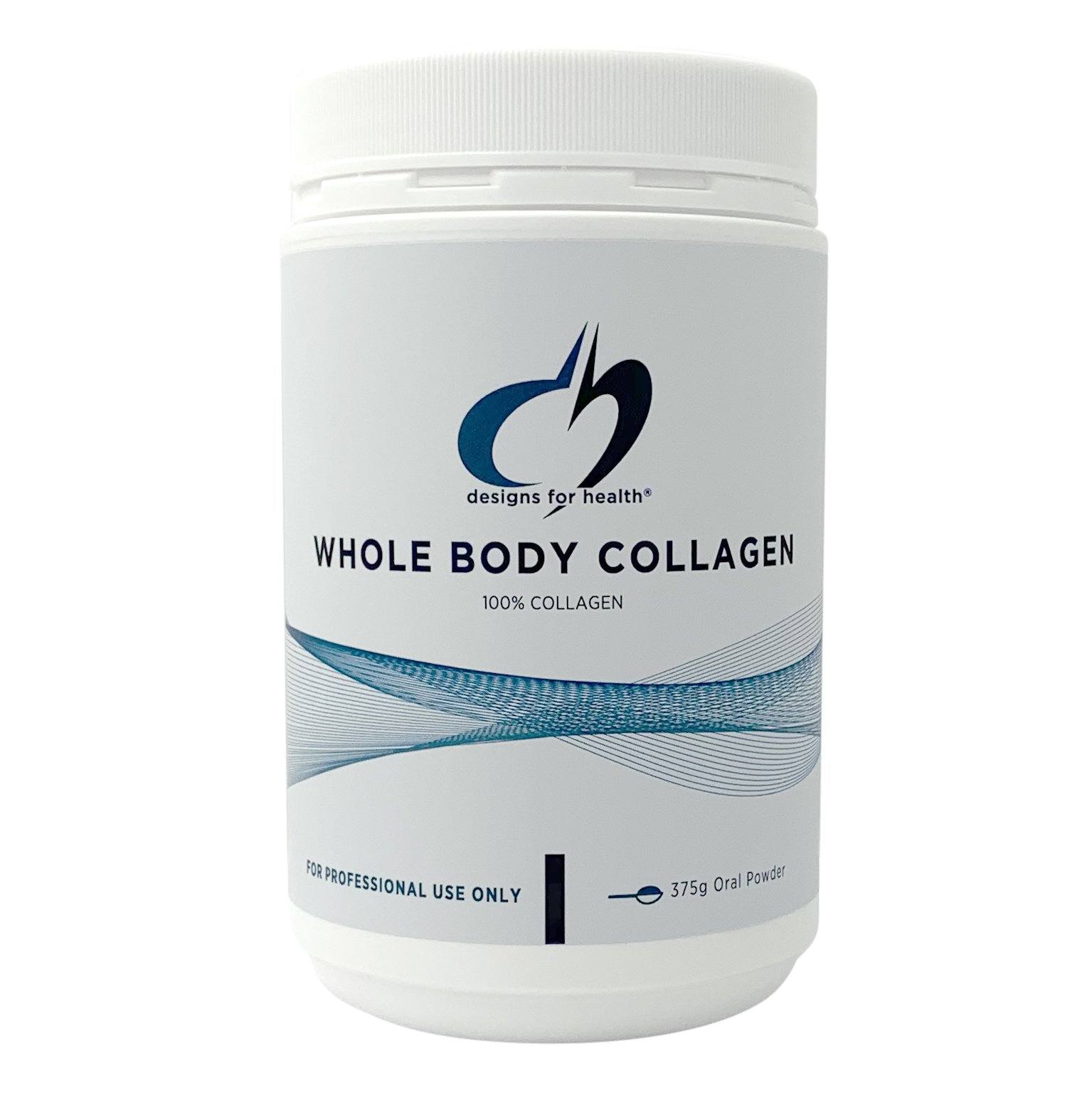 Designs For Health Whole Body Collagen Powder - Hydrolyzed Collagen Peptides for Skin, Hair & Joint Support - Ideal for Smoothies, Coffee & Baking Recipes