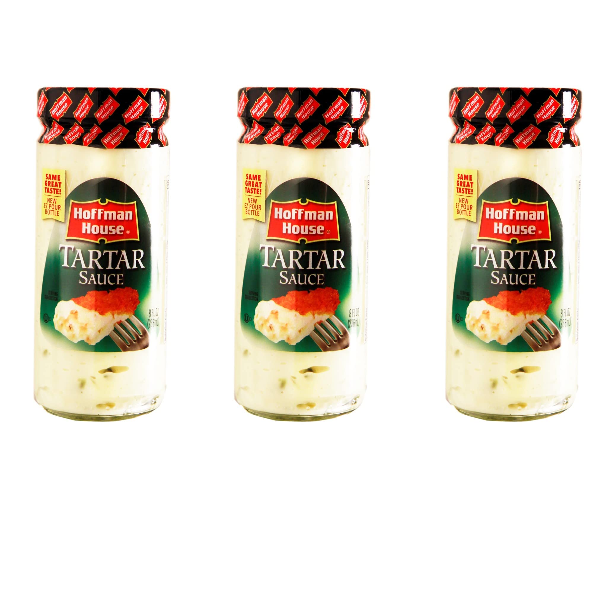 Hoffman House Tartar Sauce - Premium Seafood Condiment for Fish, Shrimp & Crab - Perfect for Sandwiches, Dips & Seafood Platters