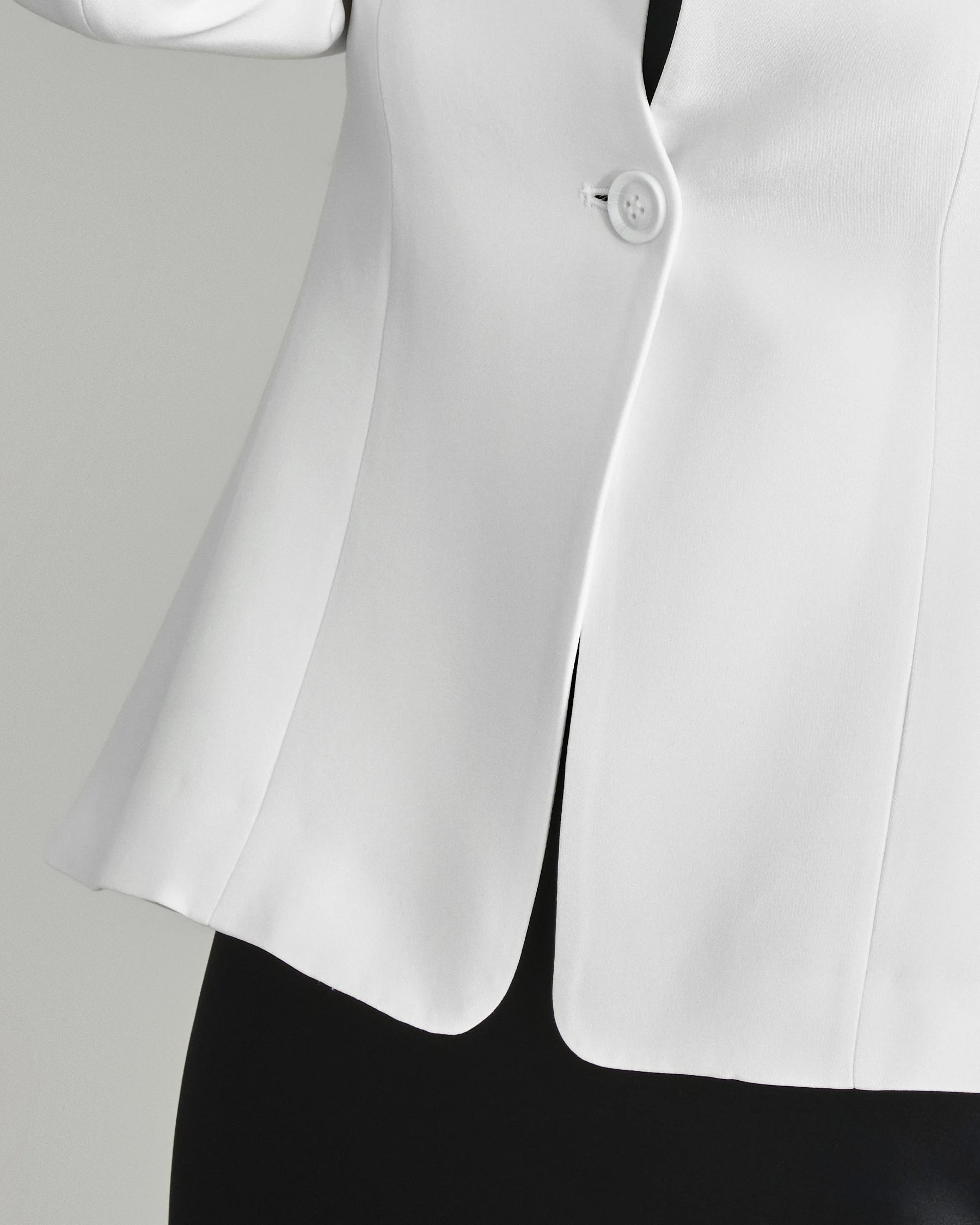 40 Momme Collarless Silk Blazer for Women - Luxury Lightweight Business Jacket - Office Wear & Evening Outfits - Perfect for Work, Weddings & Special Occasions