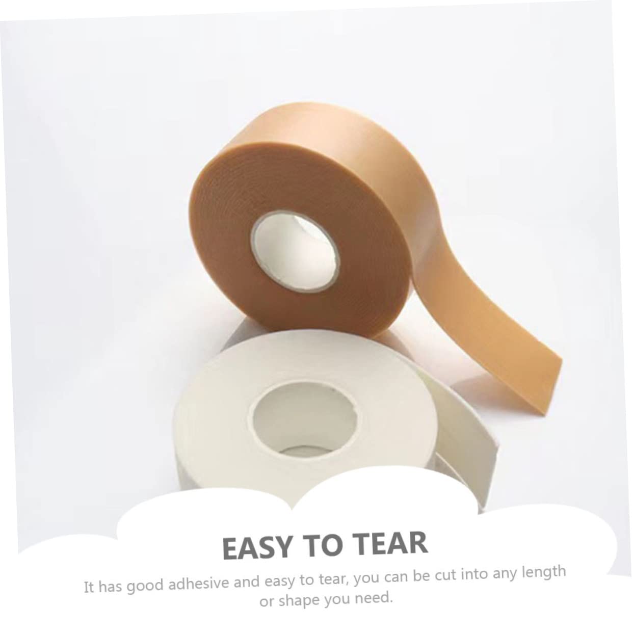 DOITOOL 10 Rolls Eyelash Extension Tape - Professional Lash Bonder & Under Eye Skin Tape for DIY Lash Extensions | Microporous Foam Blindfold | Perfect for Salon, Home Use & Professional Lash Artists