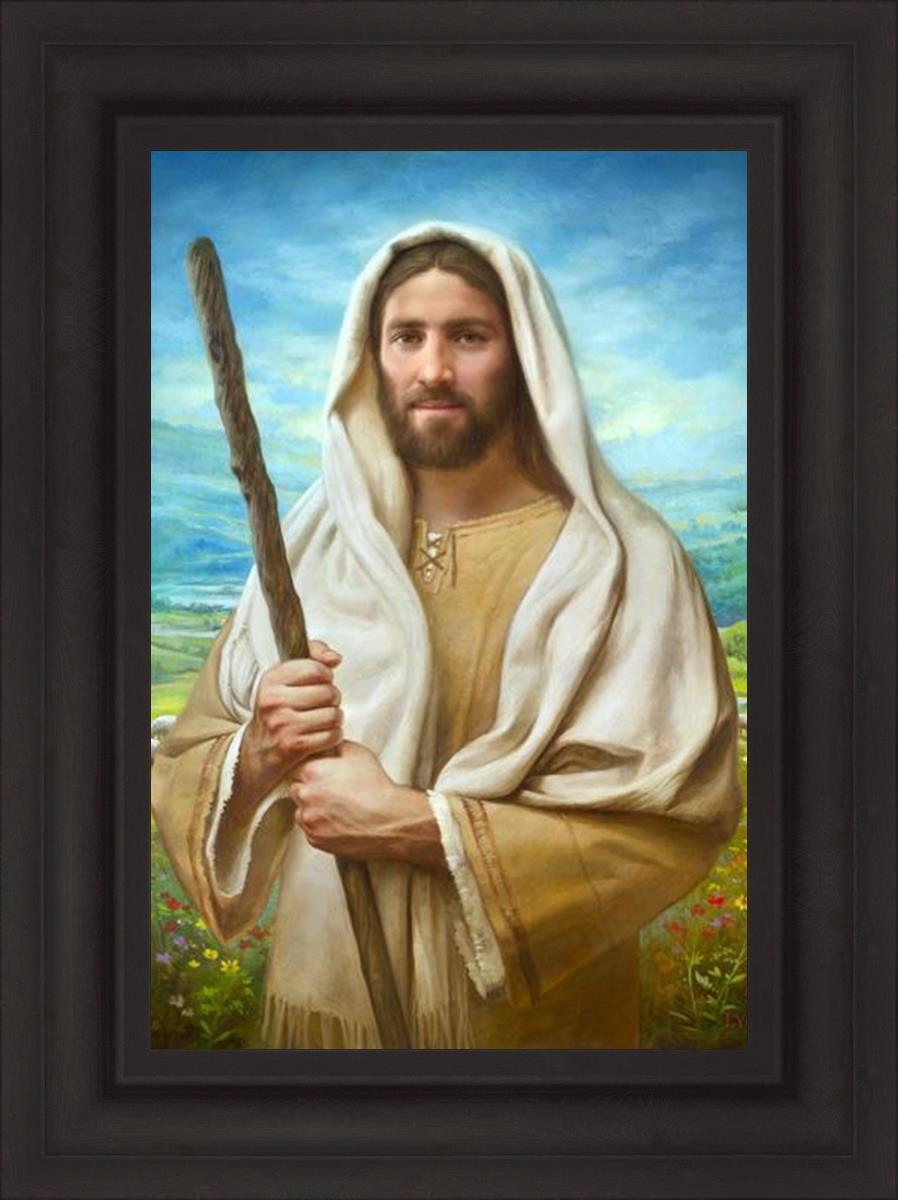 Feed My Sheep by Howard Lyon - Inspirational Christian Art Print for Home, Office & Church Decor - Perfect for Gifts & Spiritual Encouragement