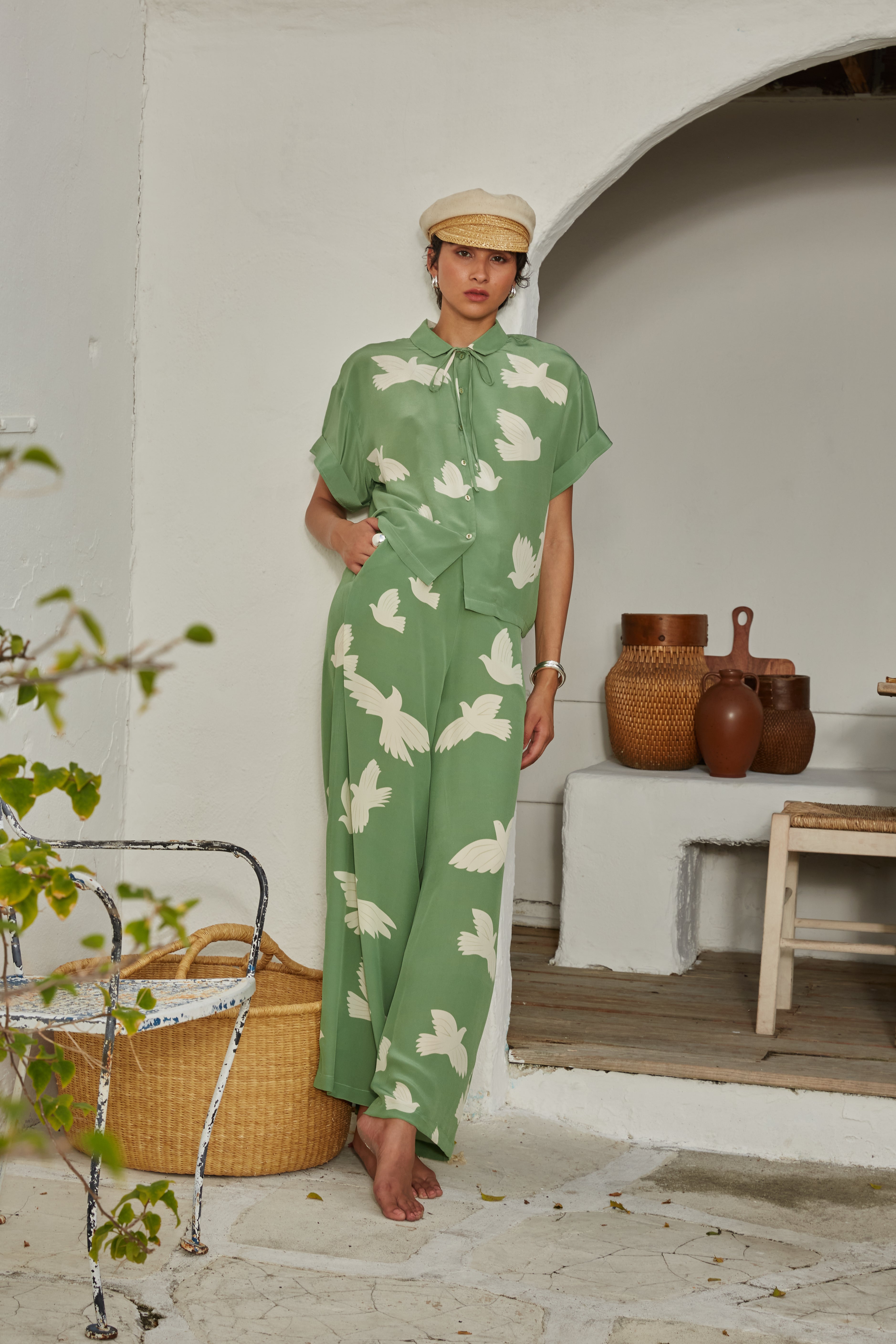 Stylish Palazzo Pants for Women - Comfortable Wide Leg Lounge Pants - Perfect for Yoga, Travel & Relaxation at Home