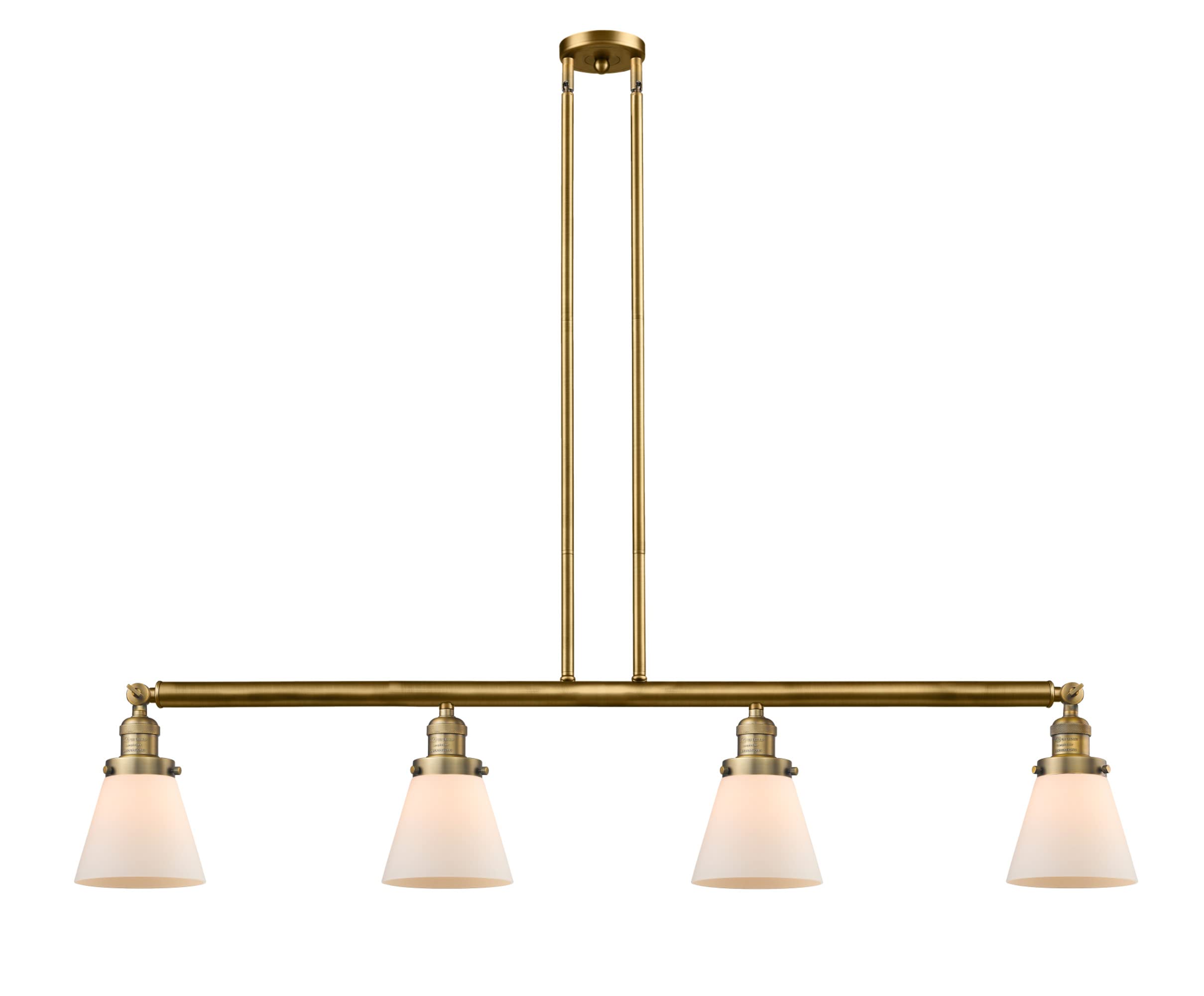 214-PC-G63 Small Cone 3-Light Island Pendant Light in Polished Chrome - Perfect for Kitchen Islands, Dining Rooms, and Modern Home Decor