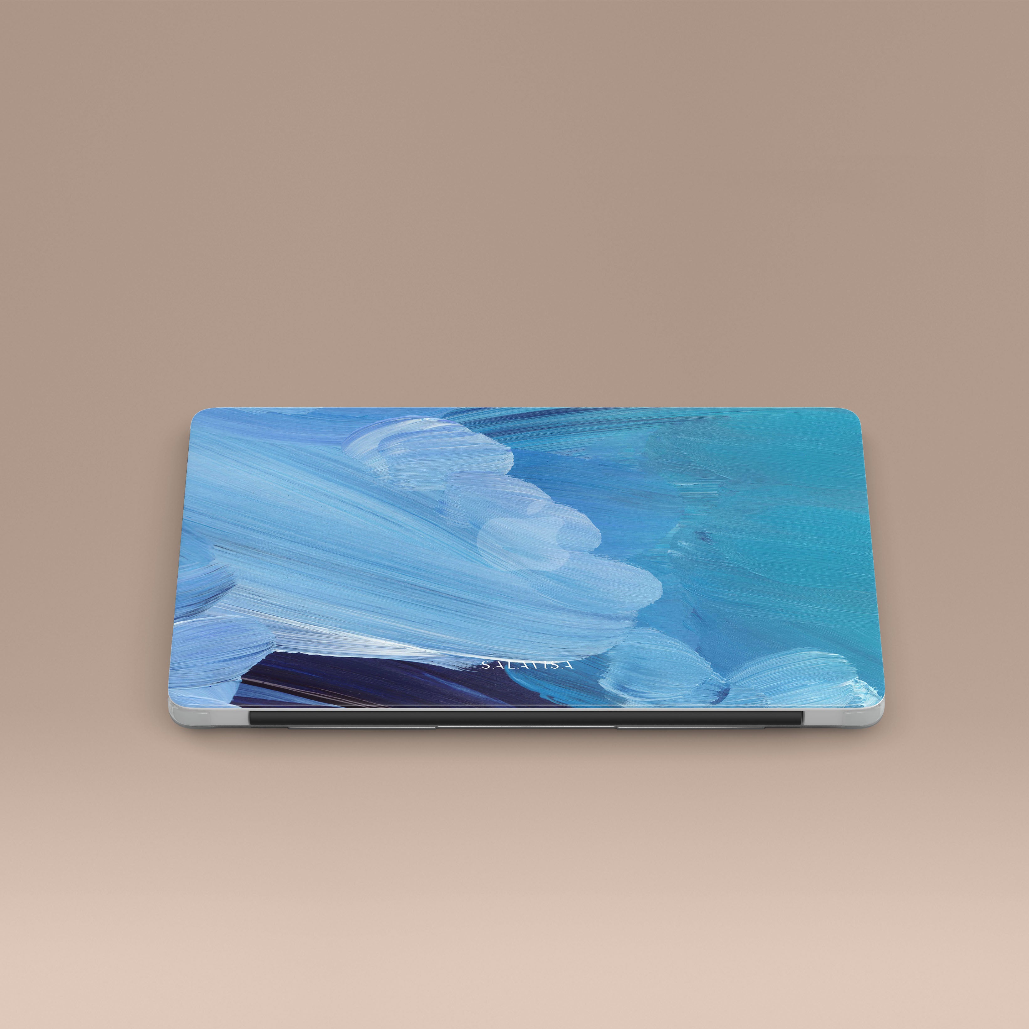 Durable Winter Canvas MacBook Case Protective Cover - Waterproof & Scratch-Resistant Laptop Sleeve for MacBook Air/Pro 13 14 15 16 inch - Perfect for Travel, Office & School Use