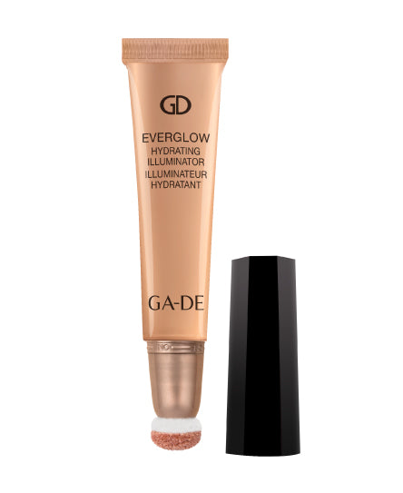 Everglow Hydrating Illuminator 06 Gilded - Radiant Face Highlighter for Dewy Glow Makeup | Perfect for Daytime & Nighttime Looks