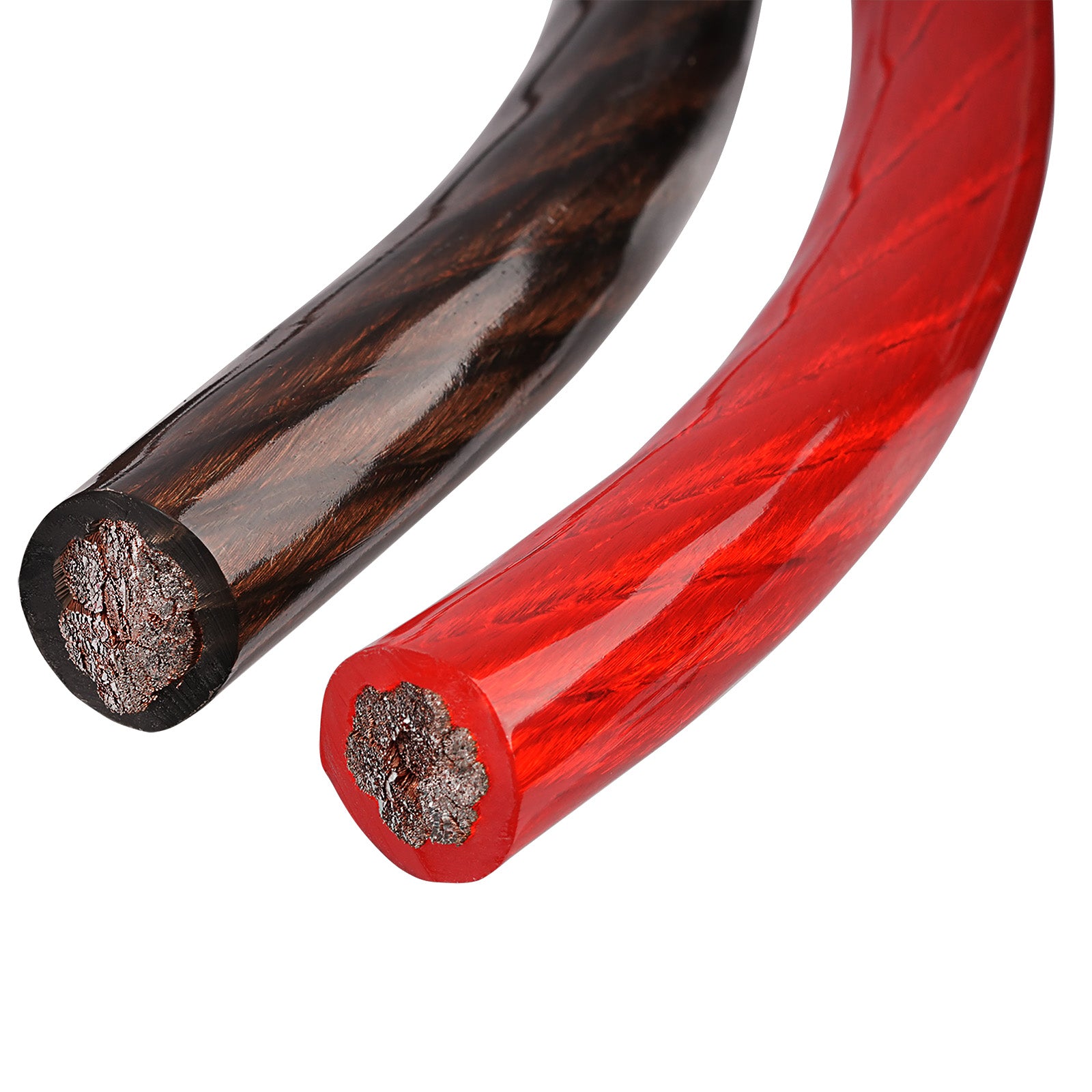 50Ft 0 Gauge Black and Red Primary Automotive Wire (PWK 0 50RB) - Heavy Duty Car Audio, Battery Cables, and Electrical Wiring for Trucks, SUVs, and Custom Vehicles