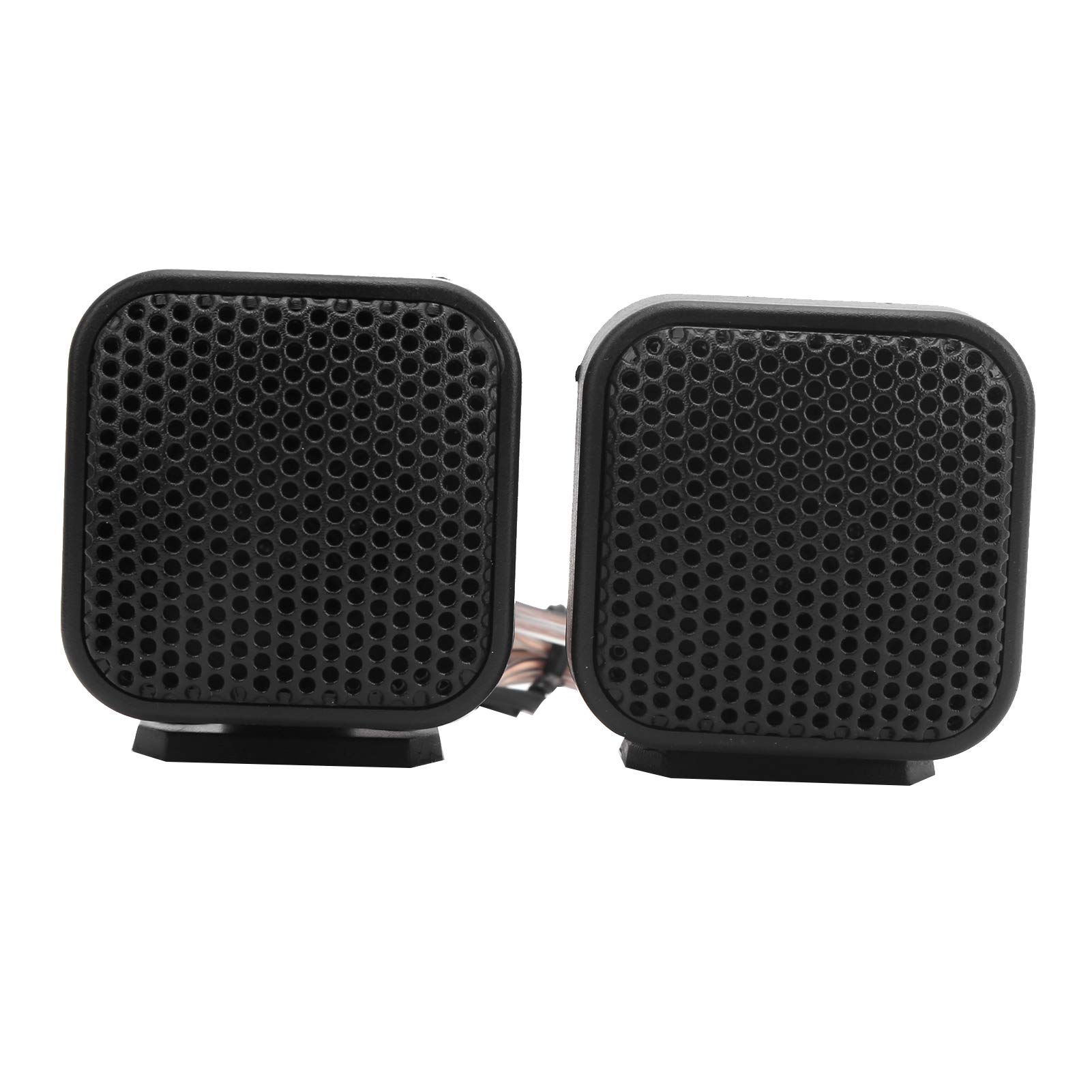 500W 4Ohm High Power Car Stereo Speakers (2-Pack) - Hi-Fi Silk Dome Tweeter, Universal Car Audio System with 4 Mounting Screws - Perfect for Car Upgrades, Road Trips & Bass-Boosted Music Listening