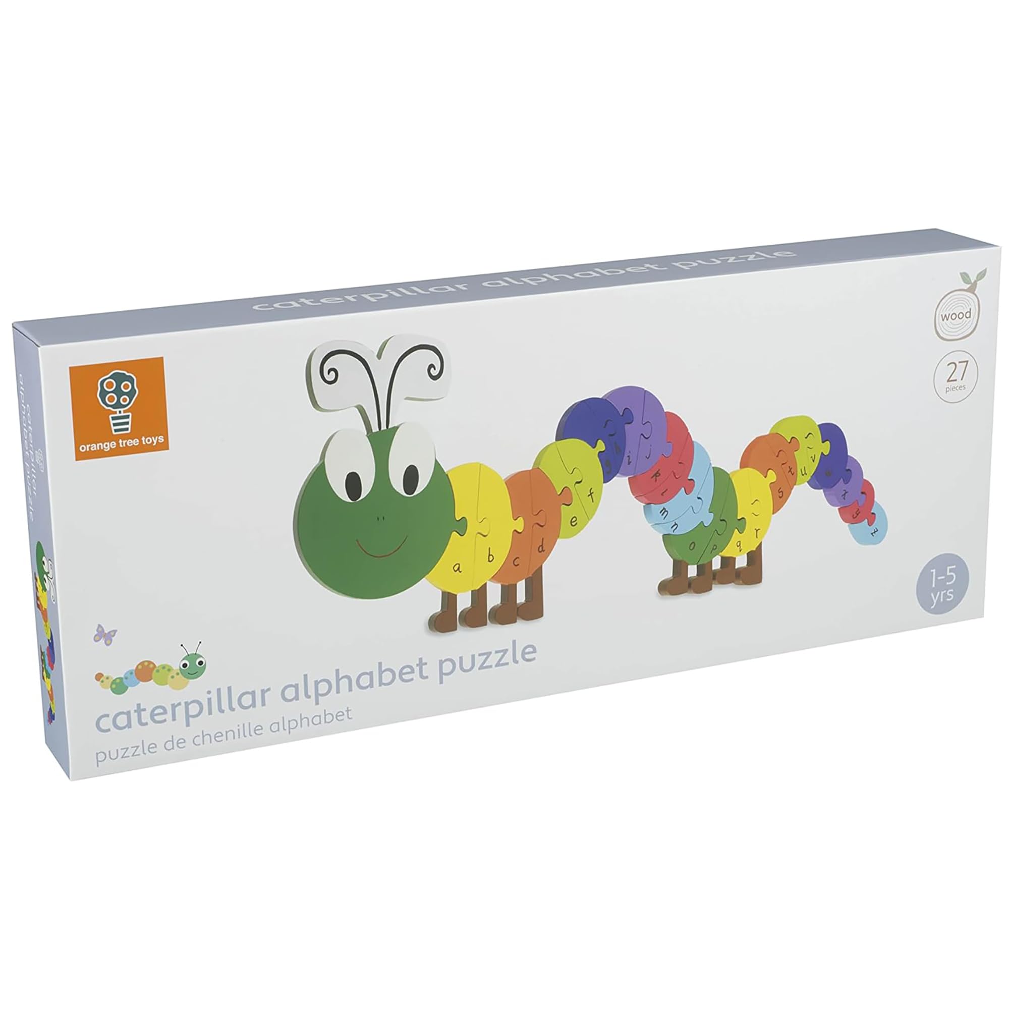 Educational Caterpillar Alphabet Puzzle for Kids - ABC Learning Toy for Toddlers & Preschoolers - Perfect for Classroom, Homeschooling & Early Childhood Development