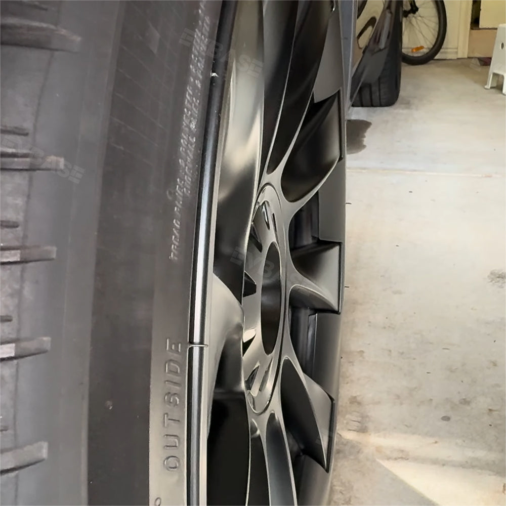 Tesla Model Y 20 Inch RimCase Wheel Protector Kit - Premium Alloy Wheel Protectors for Tesla Model Y (2020-2023) - Prevent Curb Rash & Scratches - Perfect for Urban Driving, Parking & Road Trips