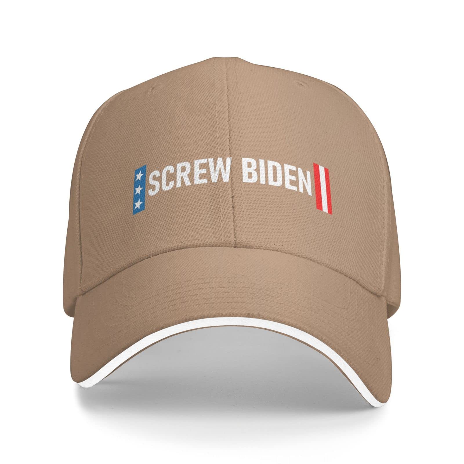 Anti Biden Baseball Cap - Adjustable Trucker Hat for Golf, Outdoor & Political Events - Custom Patriotic Design