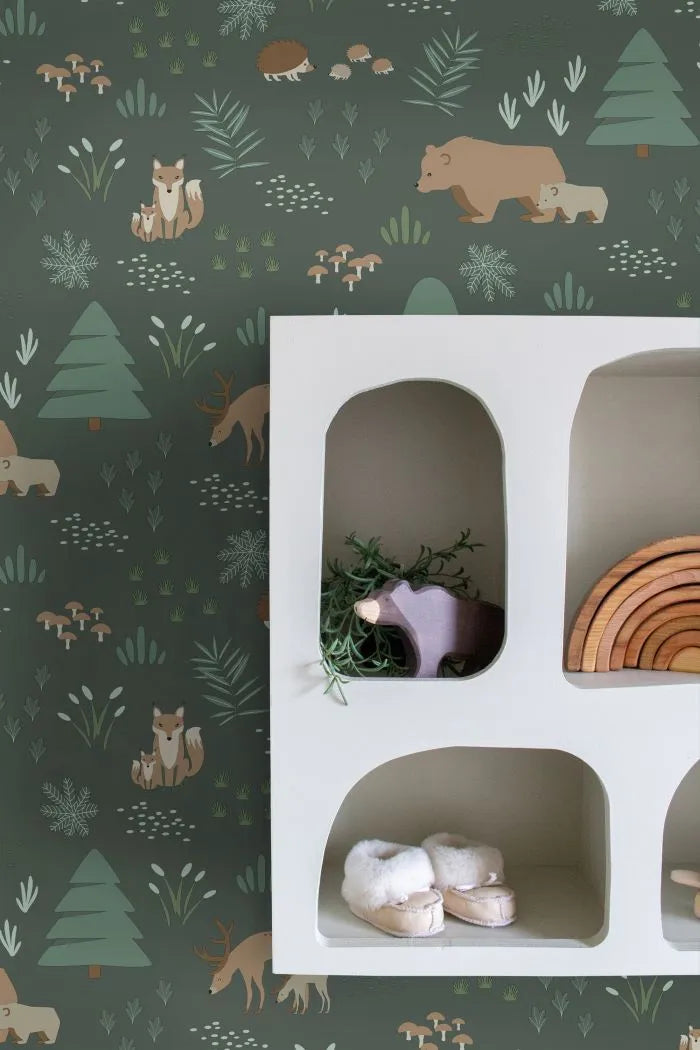Forest Friends Enchanted Glade - Magical Woodland Animal Figurines for Kids Room Decor & Fairy Garden Accessories | Perfect for Nursery, Birthday Gifts & Imaginative Play