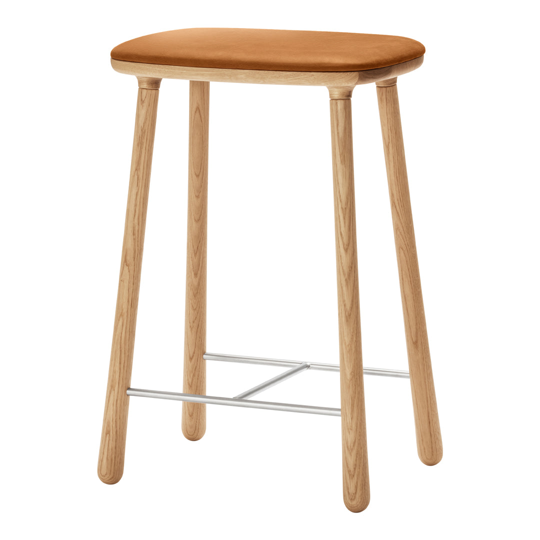 Modern Cuba Counter Stool - Adjustable Height Bar Stool with Backrest - Perfect for Kitchen Island, Breakfast Bar & Home Decor