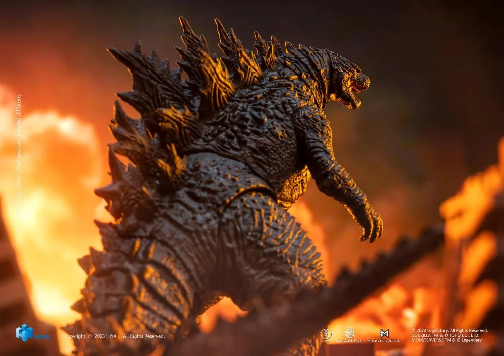 Godzilla vs Kong Action Figure - PX Previews Exclusive Collectible (Updated Version) - Perfect for Movie Fans, Collectors & Display