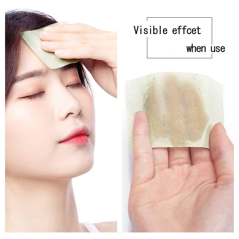 WENGONVILA 100 Sheets Oil Absorbing Blotting Papers for Face - Matte Finish, Shine Control, Portable & Gentle on Skin | Perfect for Oily Skin, Touch-Ups, Travel & On-the-Go Makeup Maintenance