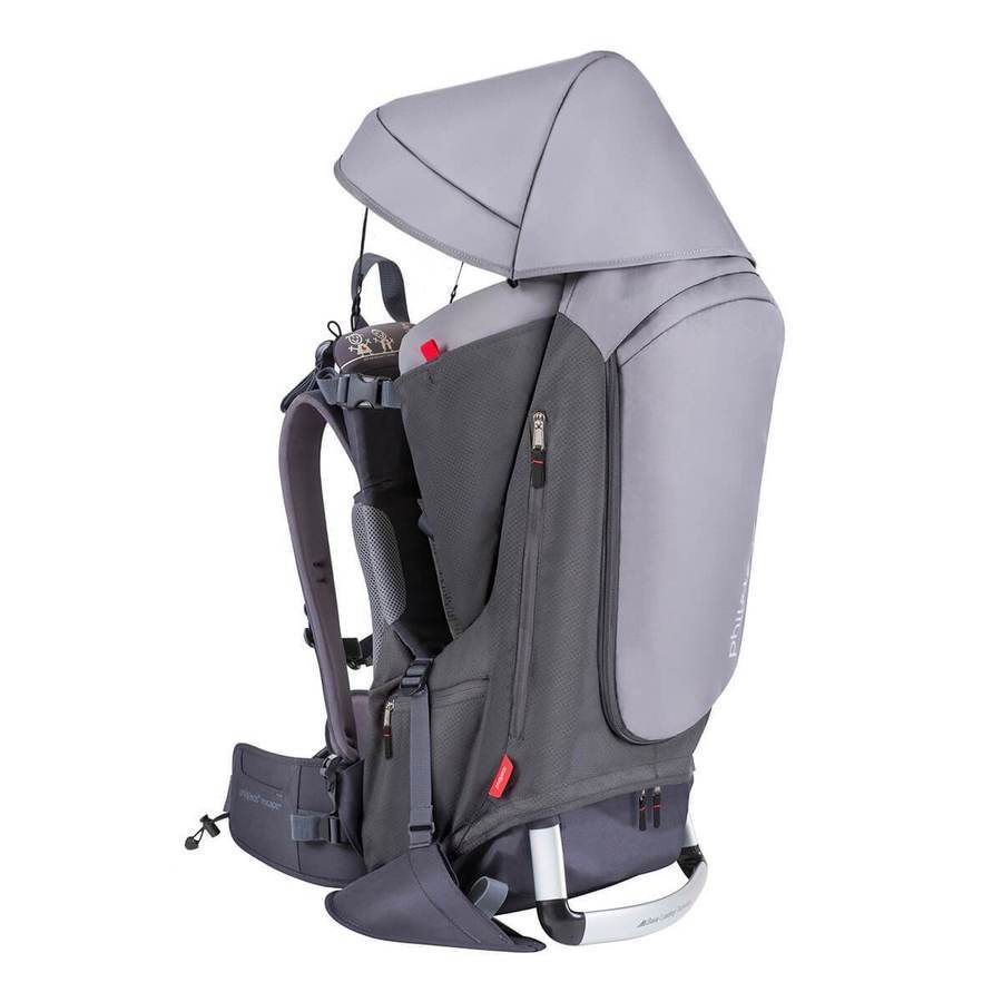 Phil&Teds Escape Baby Carrier - Lightweight & Ergonomic Infant Carrier for Hiking, Travel & Everyday Use - Hands-Free Baby Wearing for Active Parents
