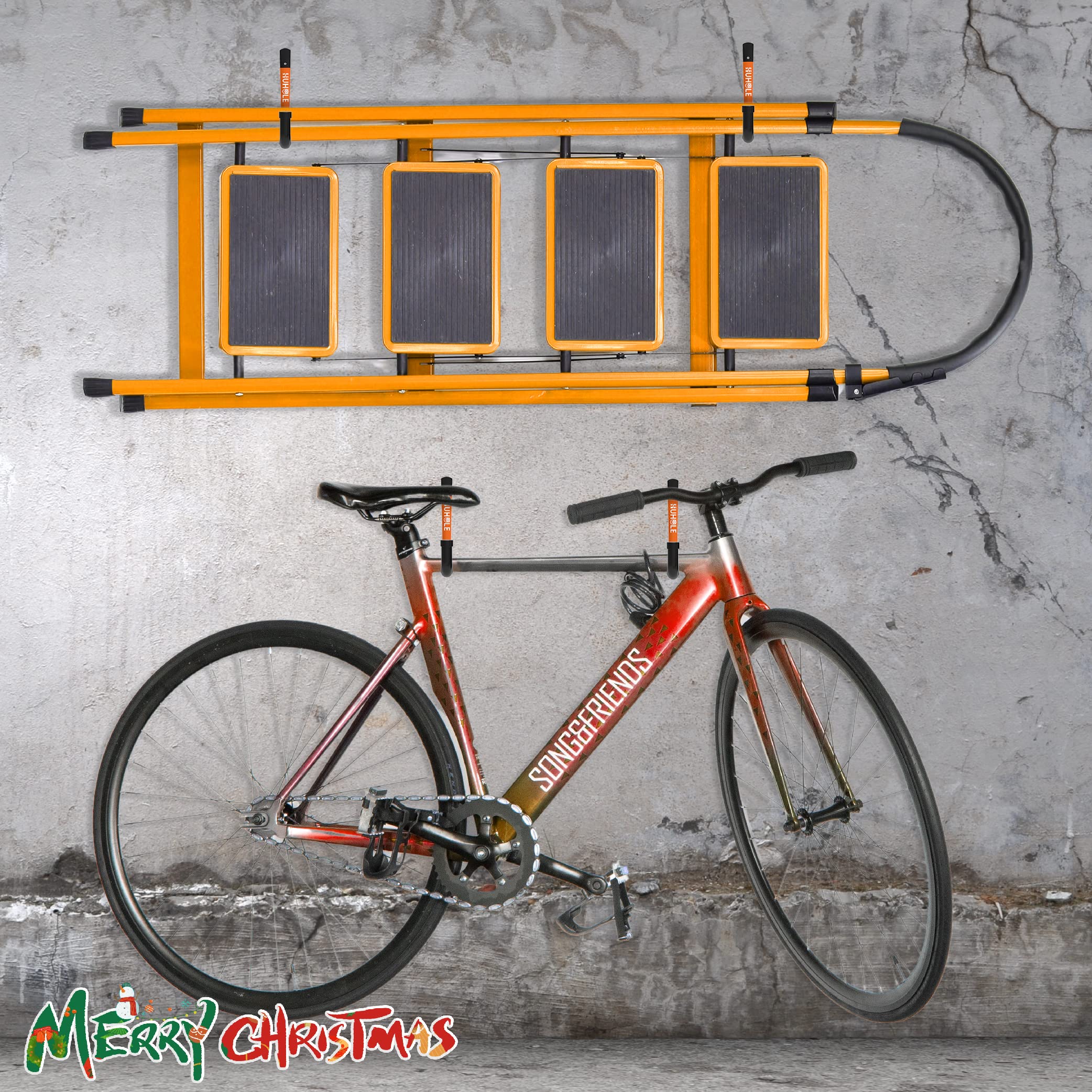 Wall Mount Ladder Hooks - 9.8