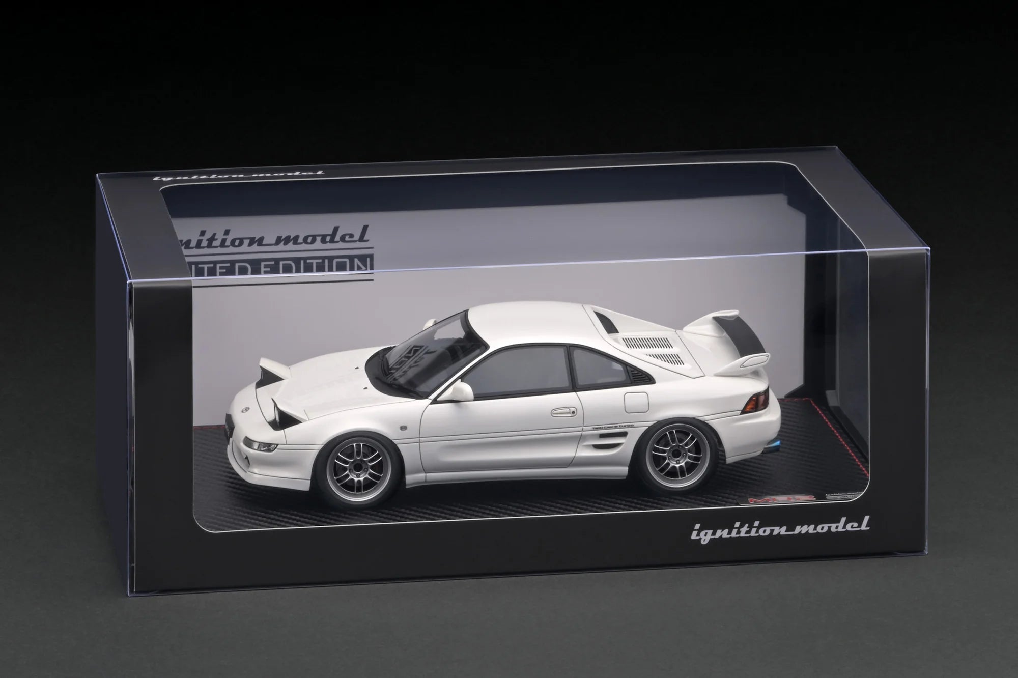 1:18 Scale Toyota MR2 (SW20) White Diecast Model Car - Collectible Toy for Car Enthusiasts, Perfect for Display, Gifts, and Racing Fans