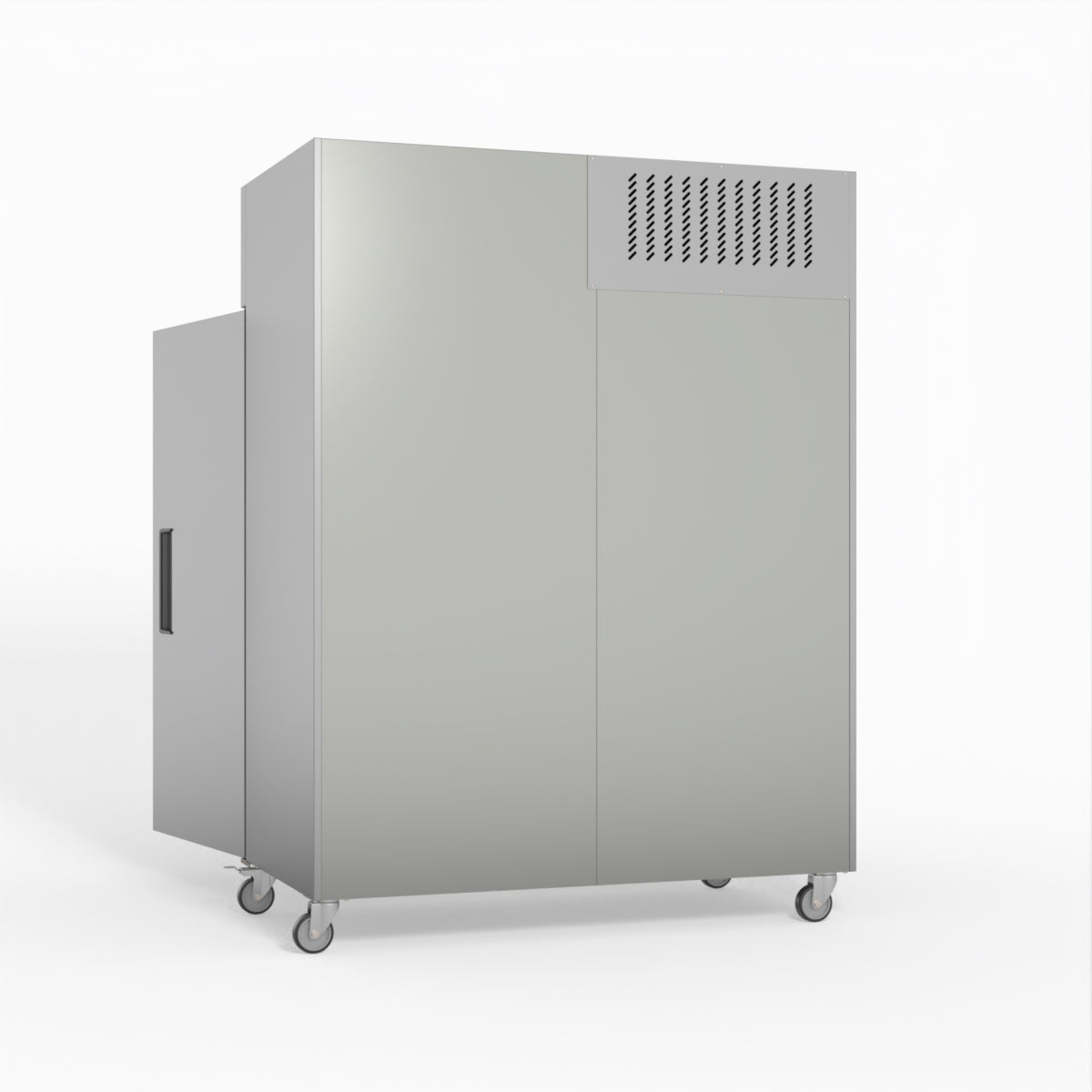 1300L Upright Double Door Stainless Steel Commercial Refrigerator - Perfect for Restaurants, Grocery Stores & Catering Businesses