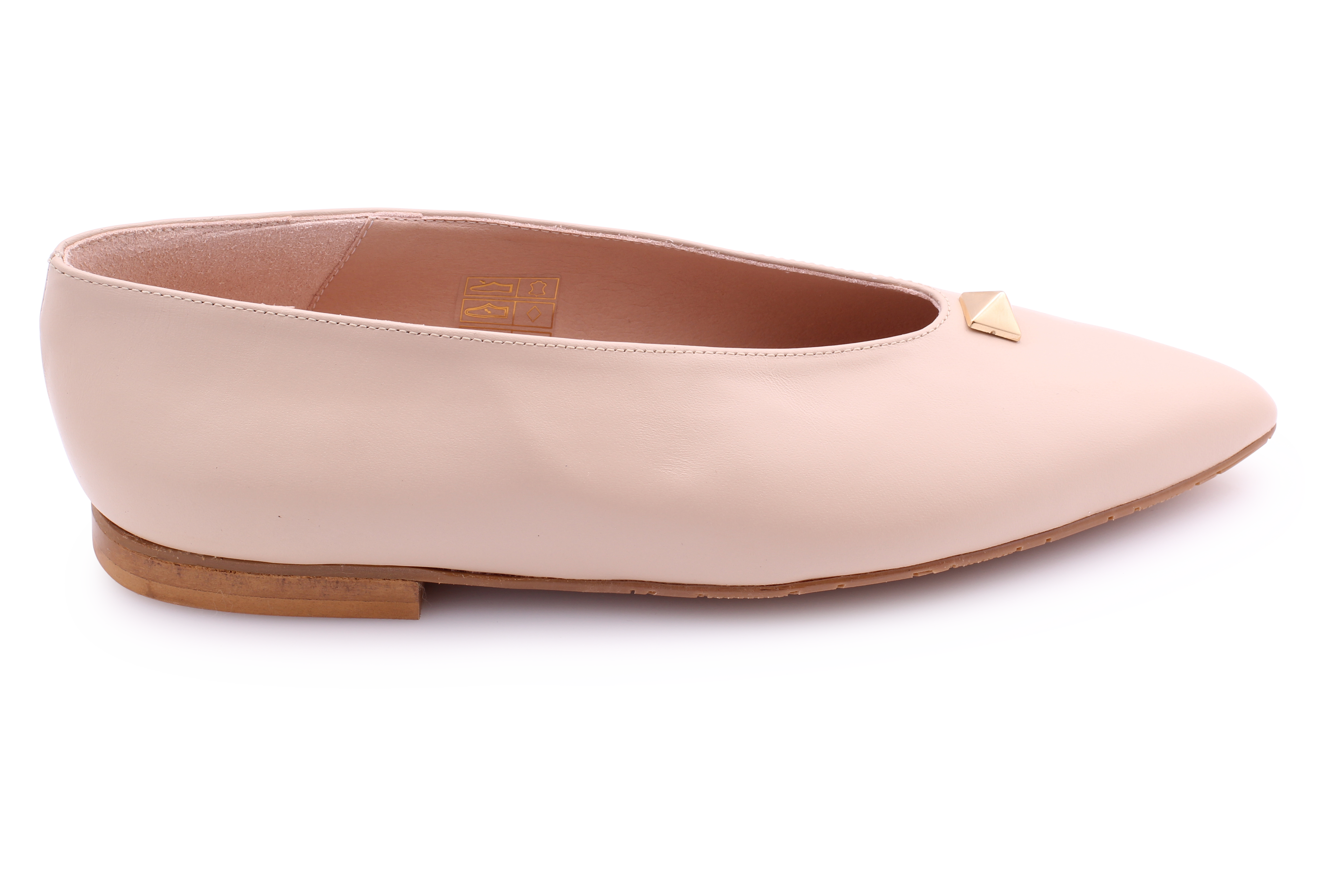 Beige Leather