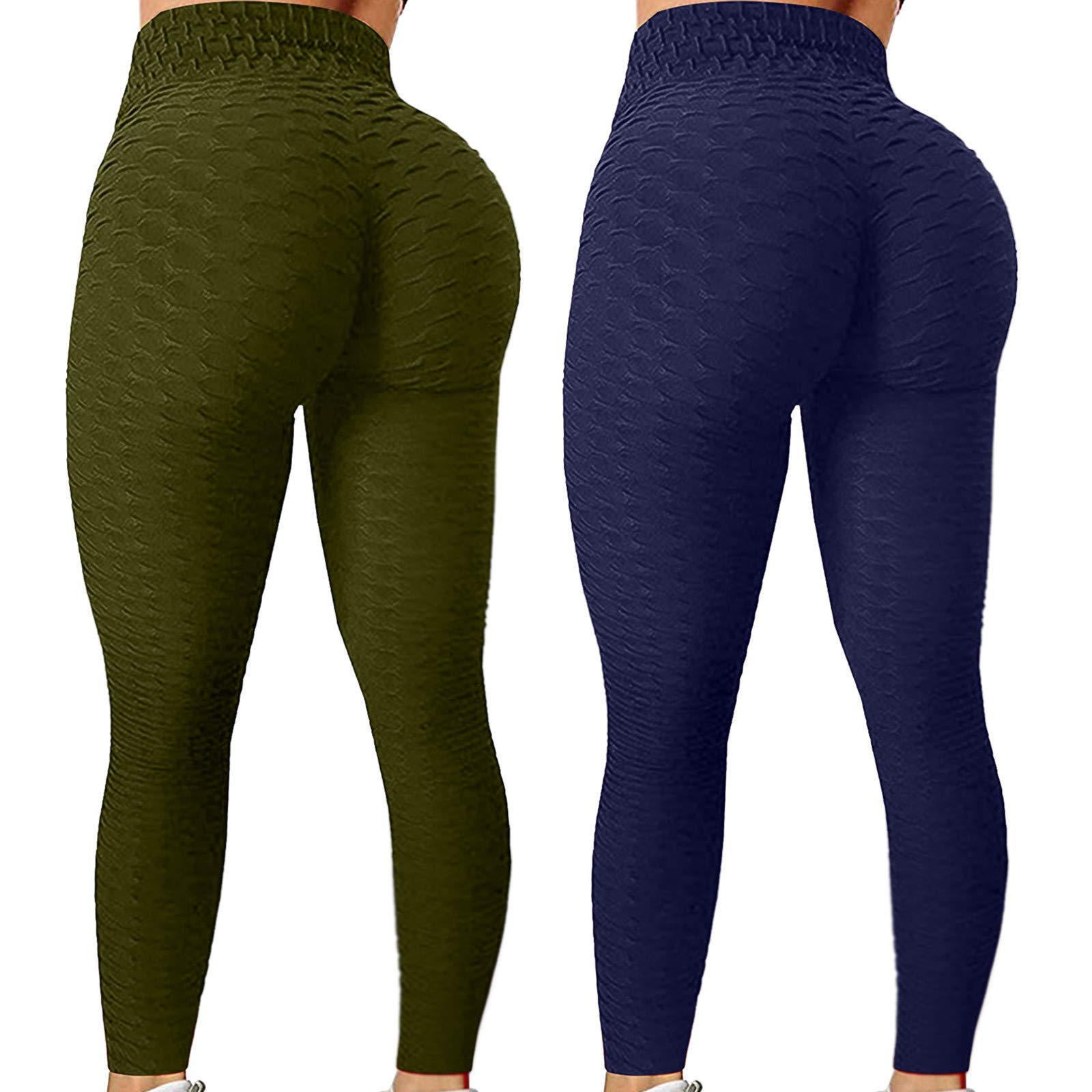 Smooto Women's High Waisted Scrunch Butt Lifting Seamless Yoga Leggings - TikTok Viral Workout Pants for Squats, Running & Gym (Mint Green, XXXL) - Perfect for Fitness, Yoga & Casual Wear
