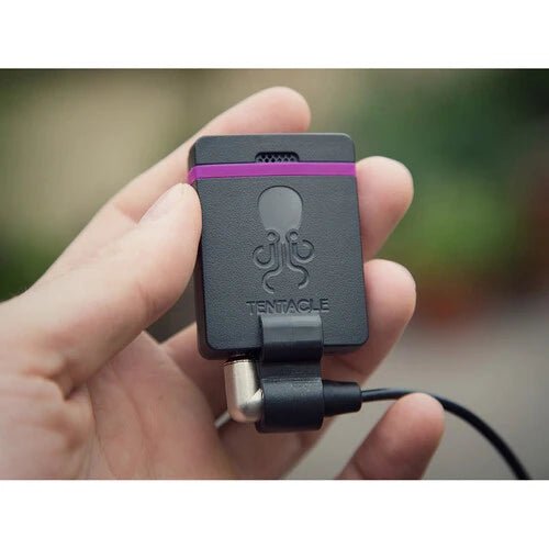 Tentacle Sync TRACK E Pocket Voice Recorder with Lavalier Mic - Professional Audio Recording for Podcasts, Interviews & Film Production