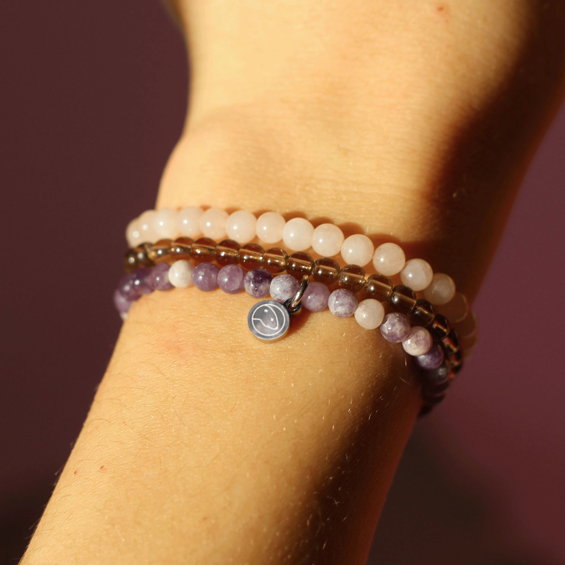 Aquarius Mini Vulnerability Bracelet Pack - Adjustable Crystal Healing Bracelet for Stress Relief & Positive Energy - Perfect for Meditation, Yoga & Daily Wear