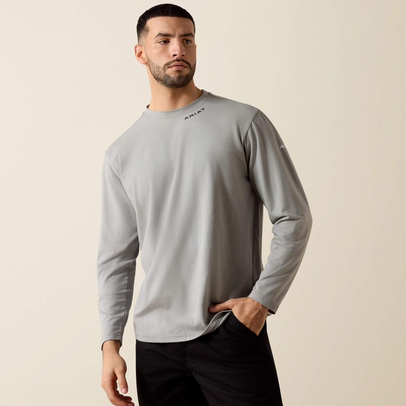 Ariat Men's FR Baselayer T-Shirt - Flame Resistant Work Shirt for Construction, Oilfield & Outdoor Jobs