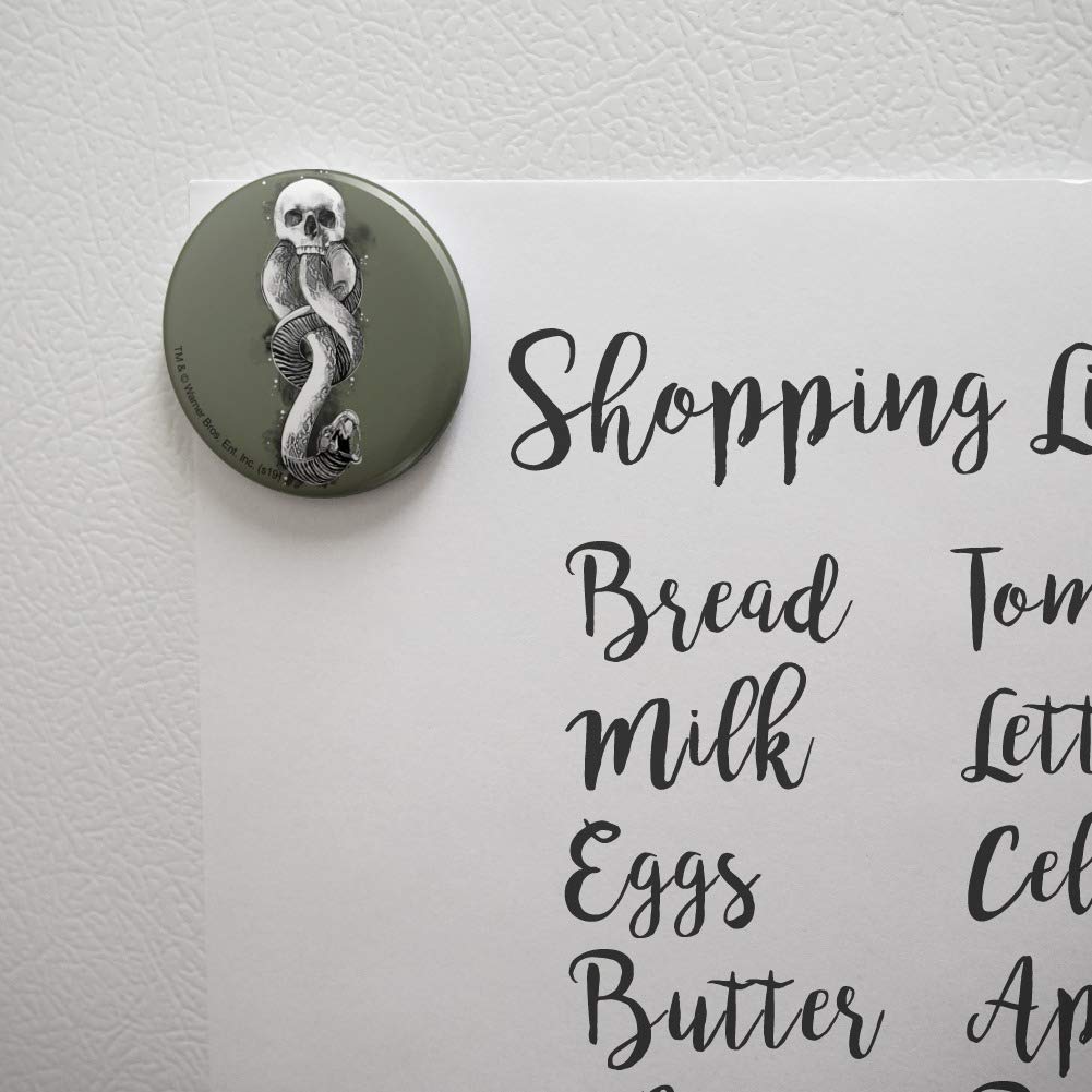 Harry Potter The Dark Mark Kitchen Fridge Magnet - Decorative Refrigerator Accessories for Fans, Home & Office Use