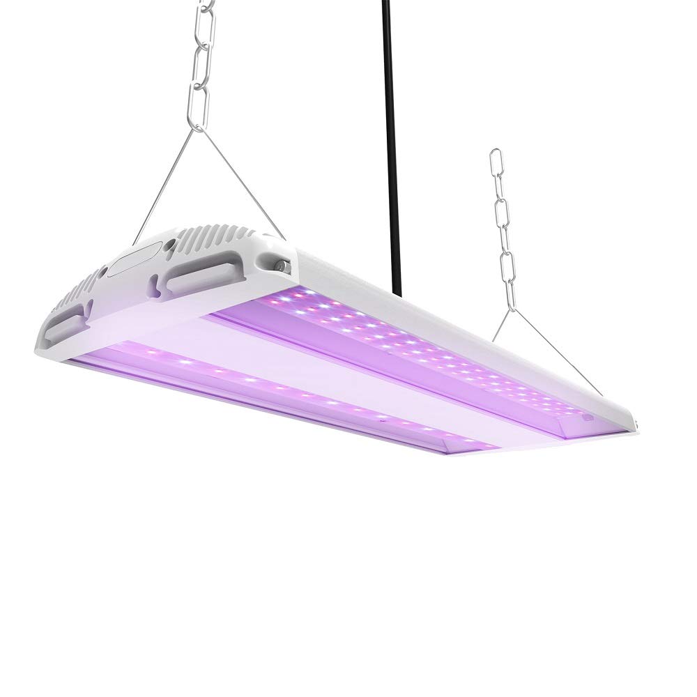 Feit Electric 20 Inch 175W Full Spectrum LED Grow Light for Indoor Plants - High Bay Blue-Enriched Spectrum for Vegetables, Herbs & Hydroponics - Perfect for Greenhouses, Grow Tents & Vertical Farming