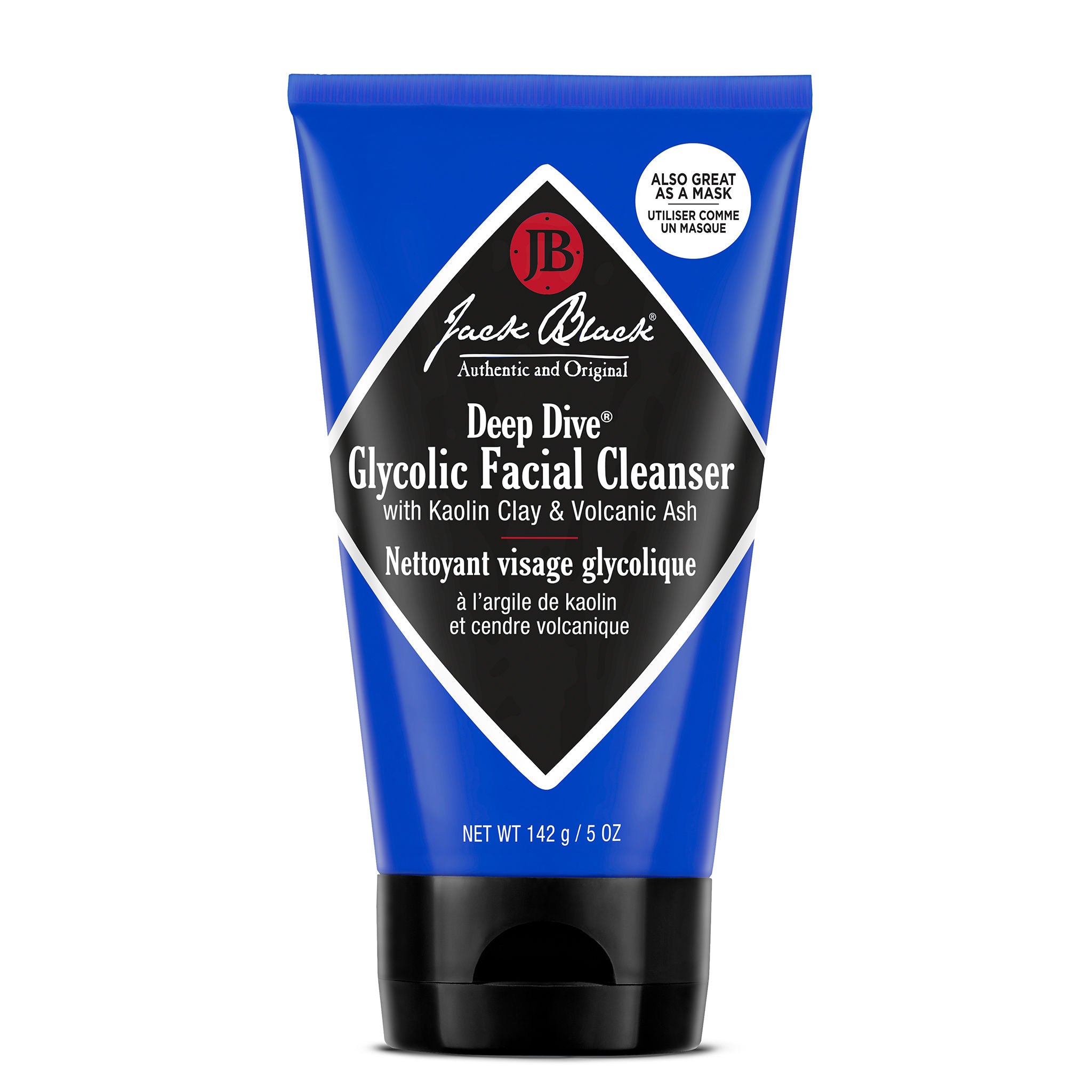 Deep Dive Glycolic Facial Cleanser - Exfoliating Face Wash for Acne & Blackheads - Brightening & Pore Minimizing - Perfect for Daily Skincare Routine