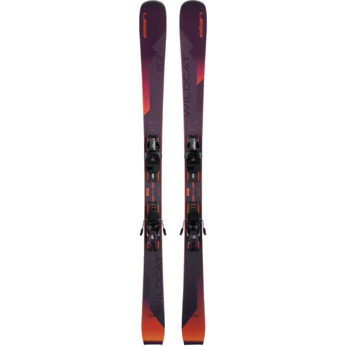 Elan 2024 WILDCAT 82 C All-Mountain Skis with PS ELW 9.0 DB703220 Bindings - Perfect for Freeride & Powder Snow Adventures