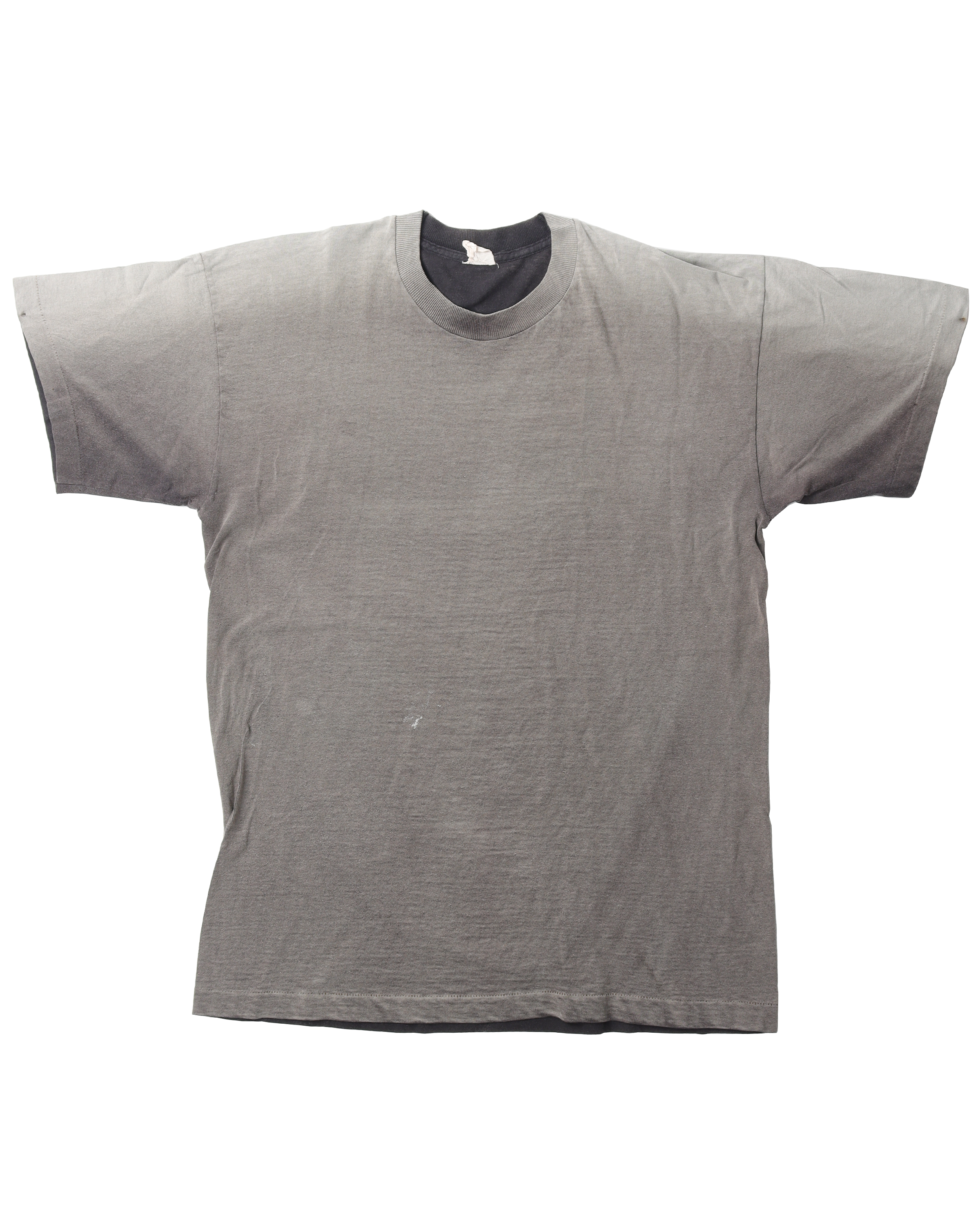 Vintage 1990s Faded Blank T-Shirt for Men & Women - Soft Cotton Retro Tee for Casual Wear, Street Style & Layering