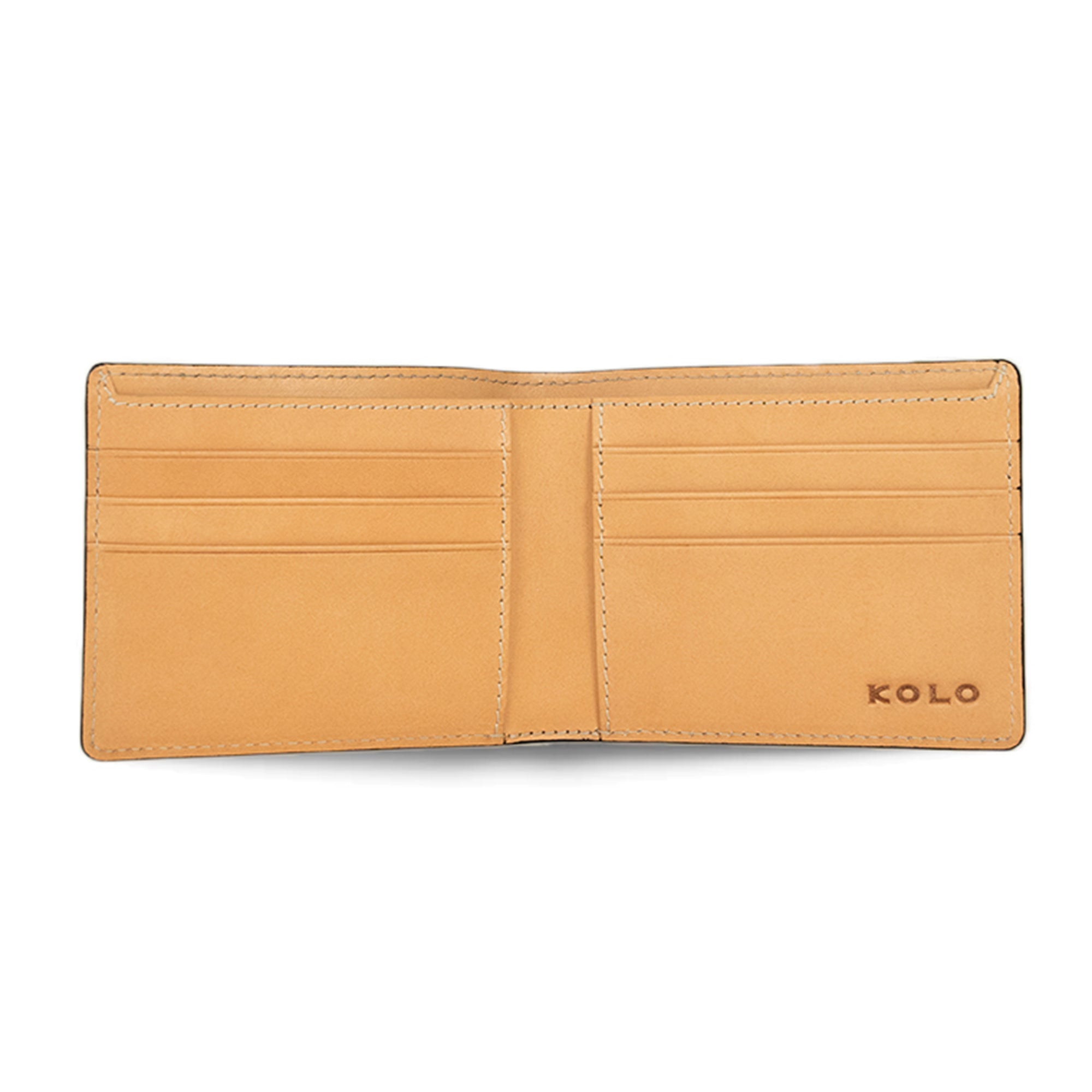 Premium Camden Bi-Fold Leather Wallet for Men - RFID Blocking & Slim Design - Perfect for Everyday Use, Travel, and Business