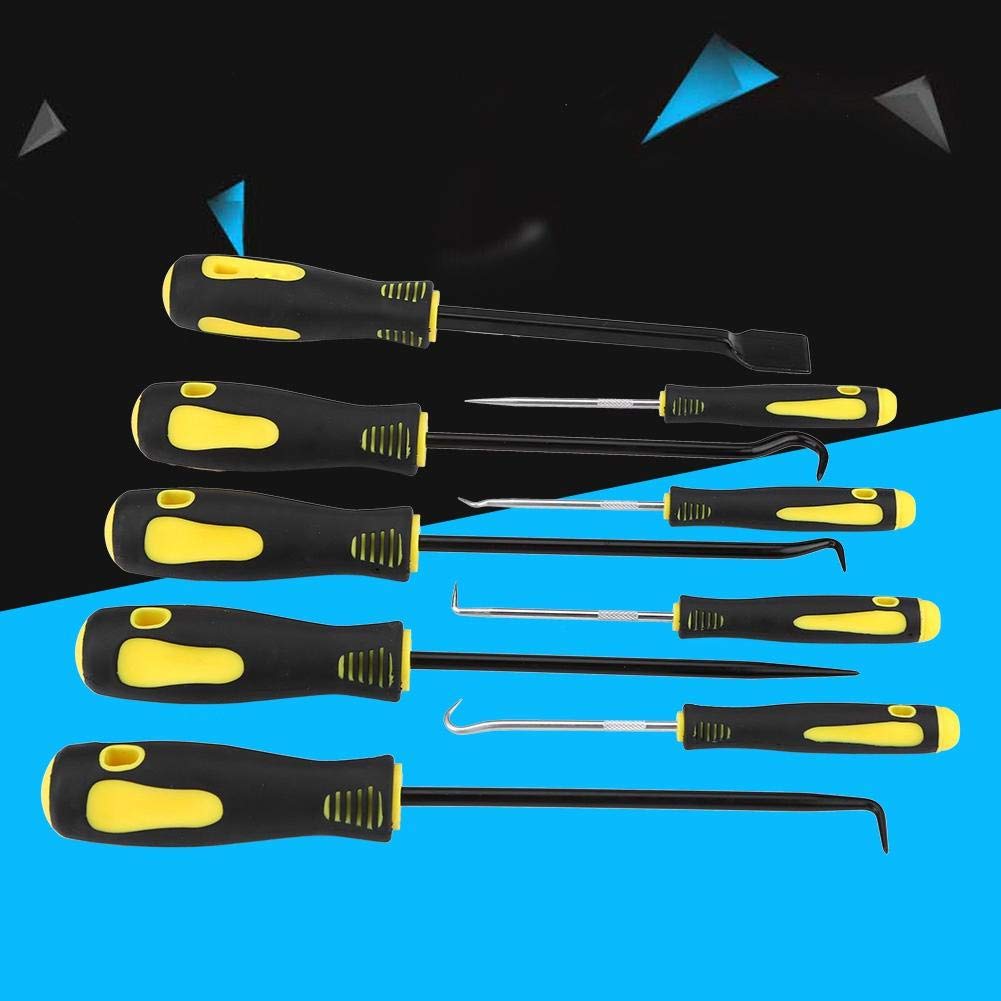 Fydun 9-Piece Precision Pick & Hook Set - Automotive Seal Scraper, Hose & Oil Seal Removal Tool Kit for Car Repair, Electronics & DIY Projects | Durable Hand Tools for Mechanics & Hobbyists