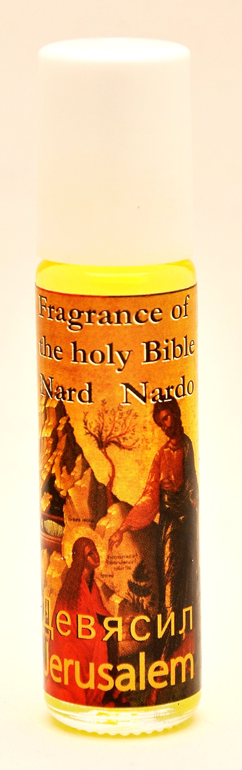 5-Pack Anointing Oil Roll-On Bottles 10ml from Jerusalem - Holy Oil for Prayer, Worship & Spiritual Blessings