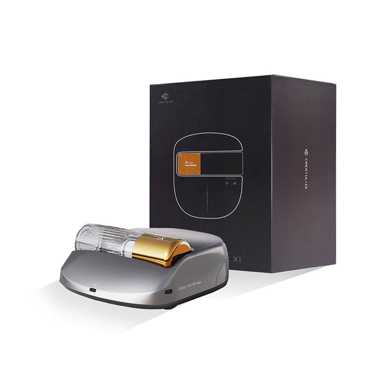 Creatulize BOX X1 Smart Robot Vacuum Cleaner with 360° Visualization, Ultra-Micro Suction, Sterilization & Anti-Mite - Perfect for Hardwood Floors, Carpets & Pet Hair Removal