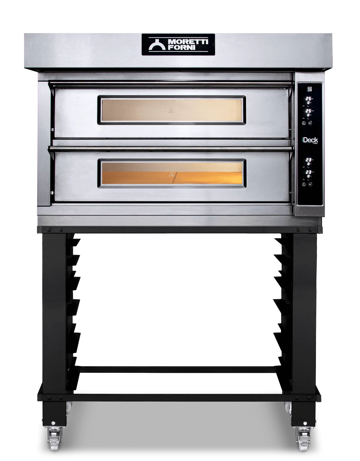 AmpTo iDeck 2-Deck Commercial Electric Pizza Oven - 41