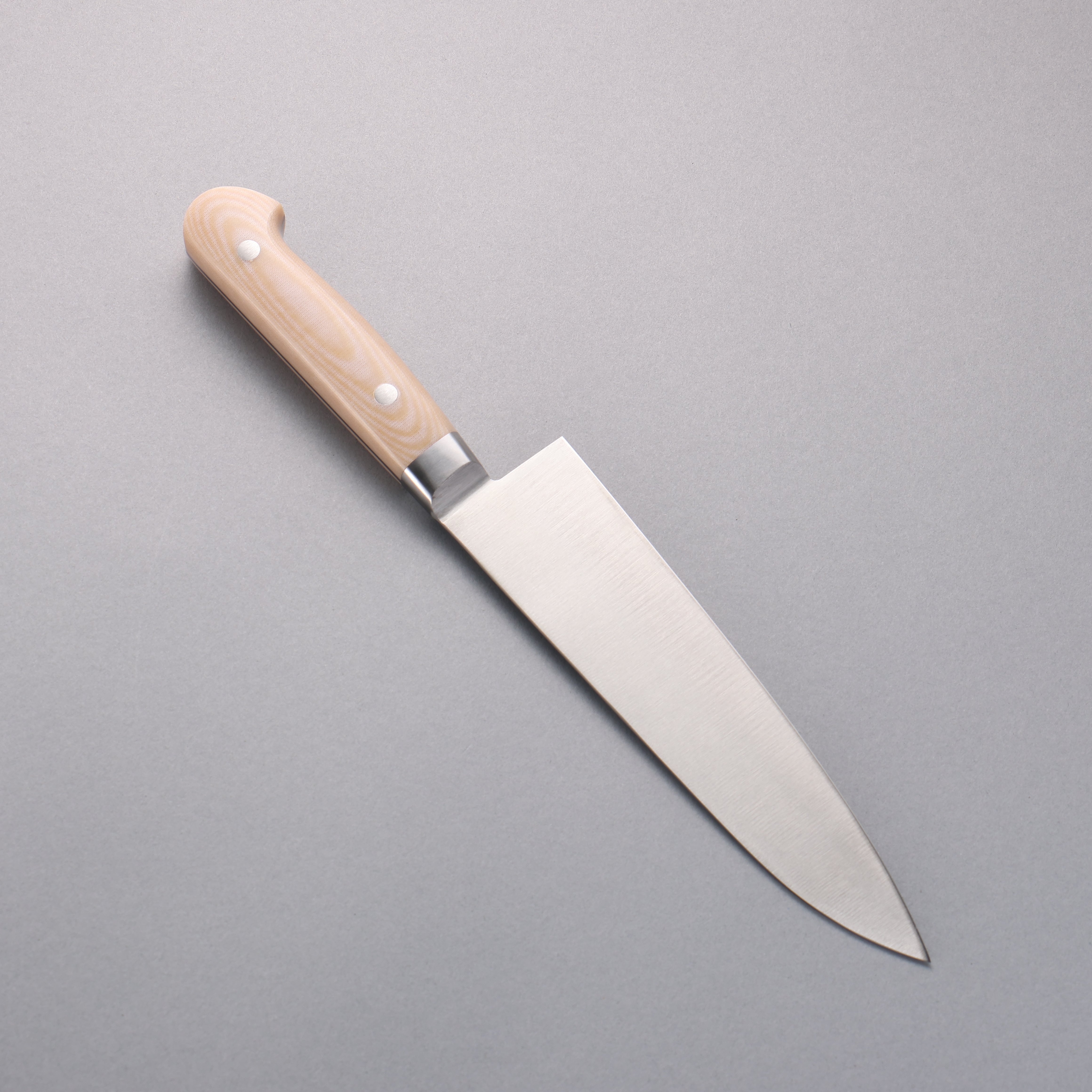Premium Anne Japanese Steel Gyuto Chef Knife 180mm - High Carbon Stainless Steel Blade with Durable Micarta Handle - Perfect for Sushi, Meat Cutting & Professional Kitchen Use